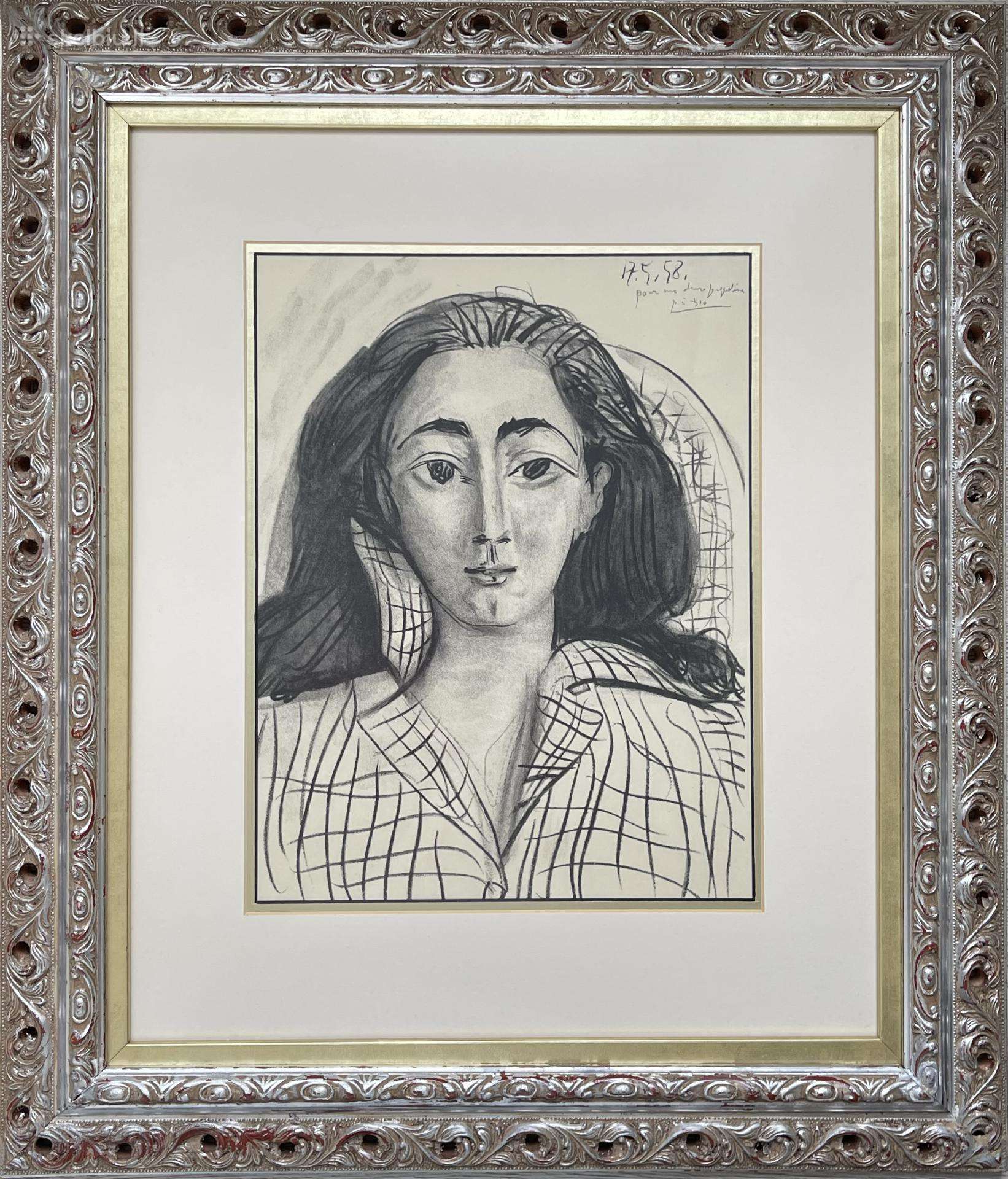 Pablo Picasso „žaklin“ portretas