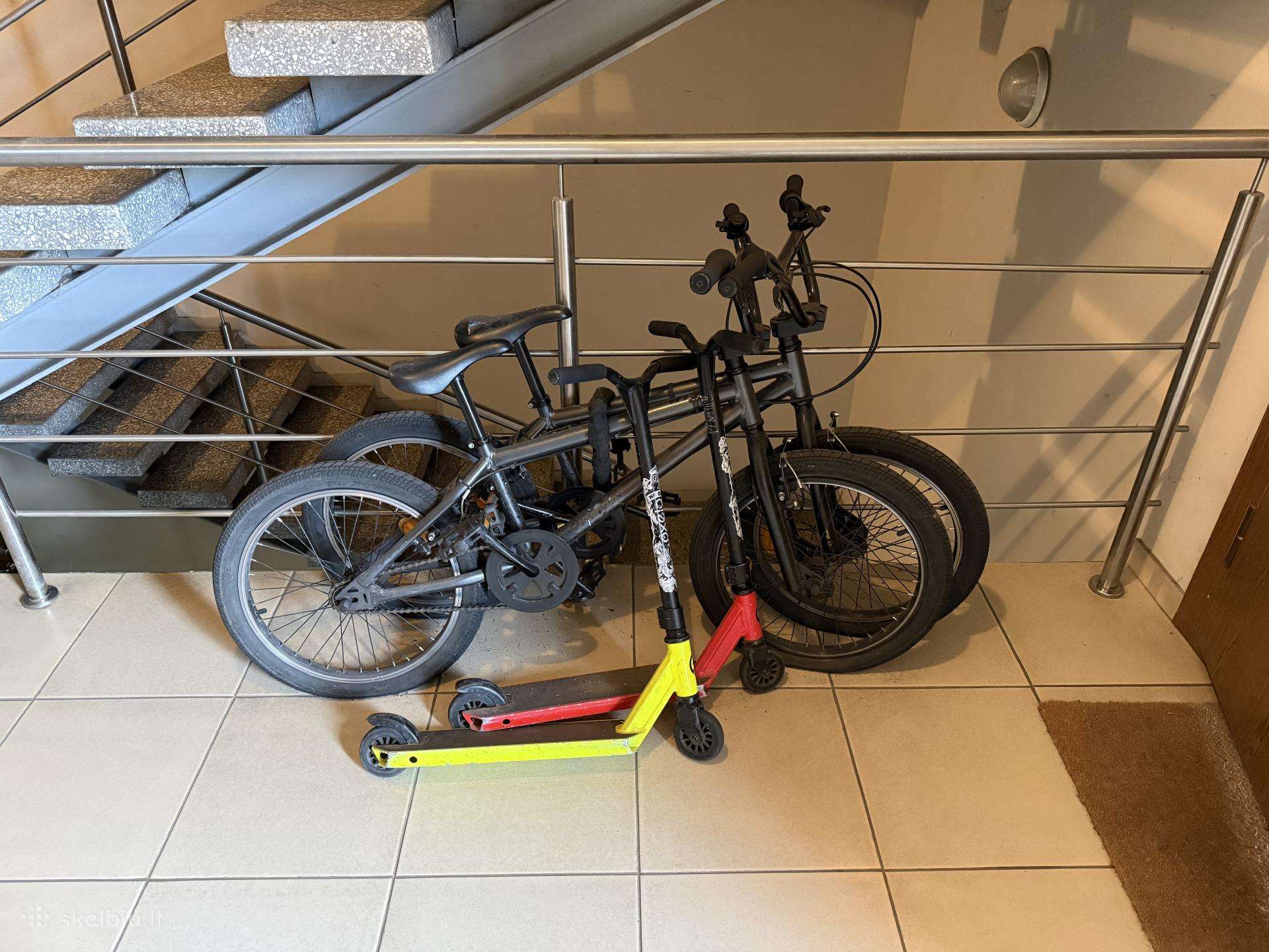 Bikes and scooters