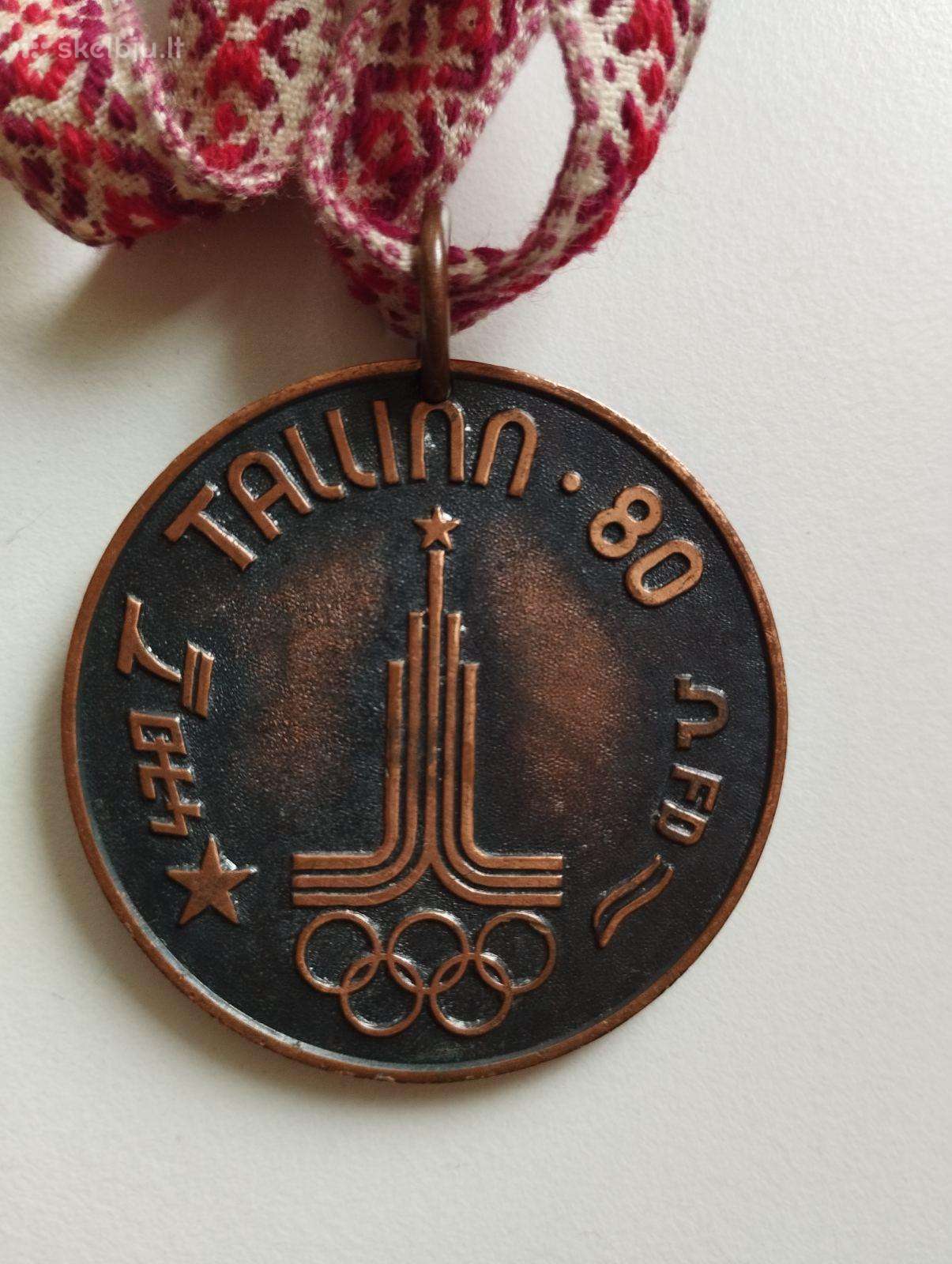 1980m. Olimpiados medalis