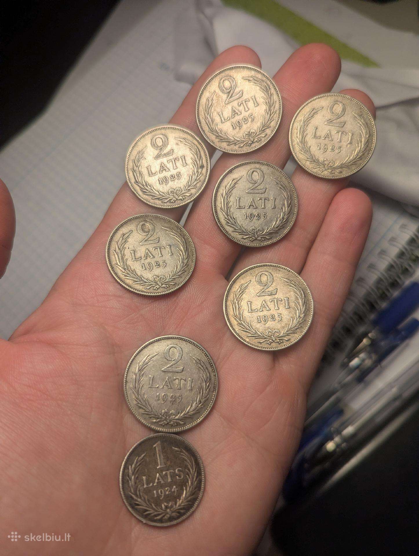 Latvijos tarpukario litai 115 eu