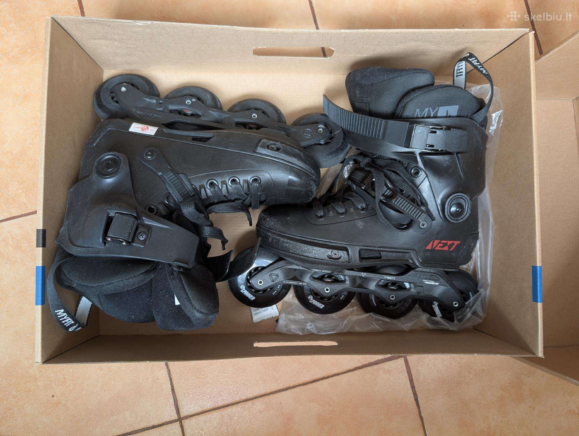 38-39, freeskates Powerslide Next Core Black