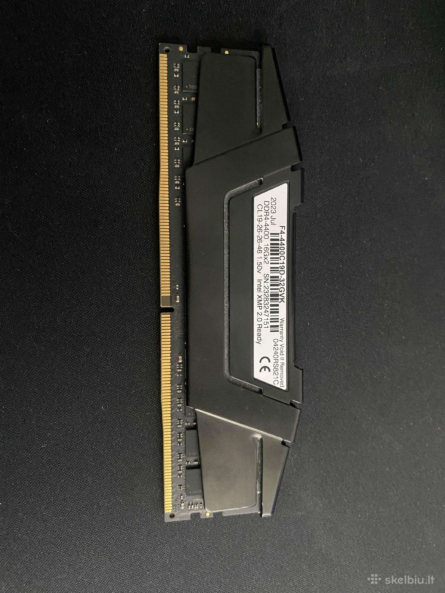 G.skill Ripjaws V 1x16gb Ddr4-4400 Cl19