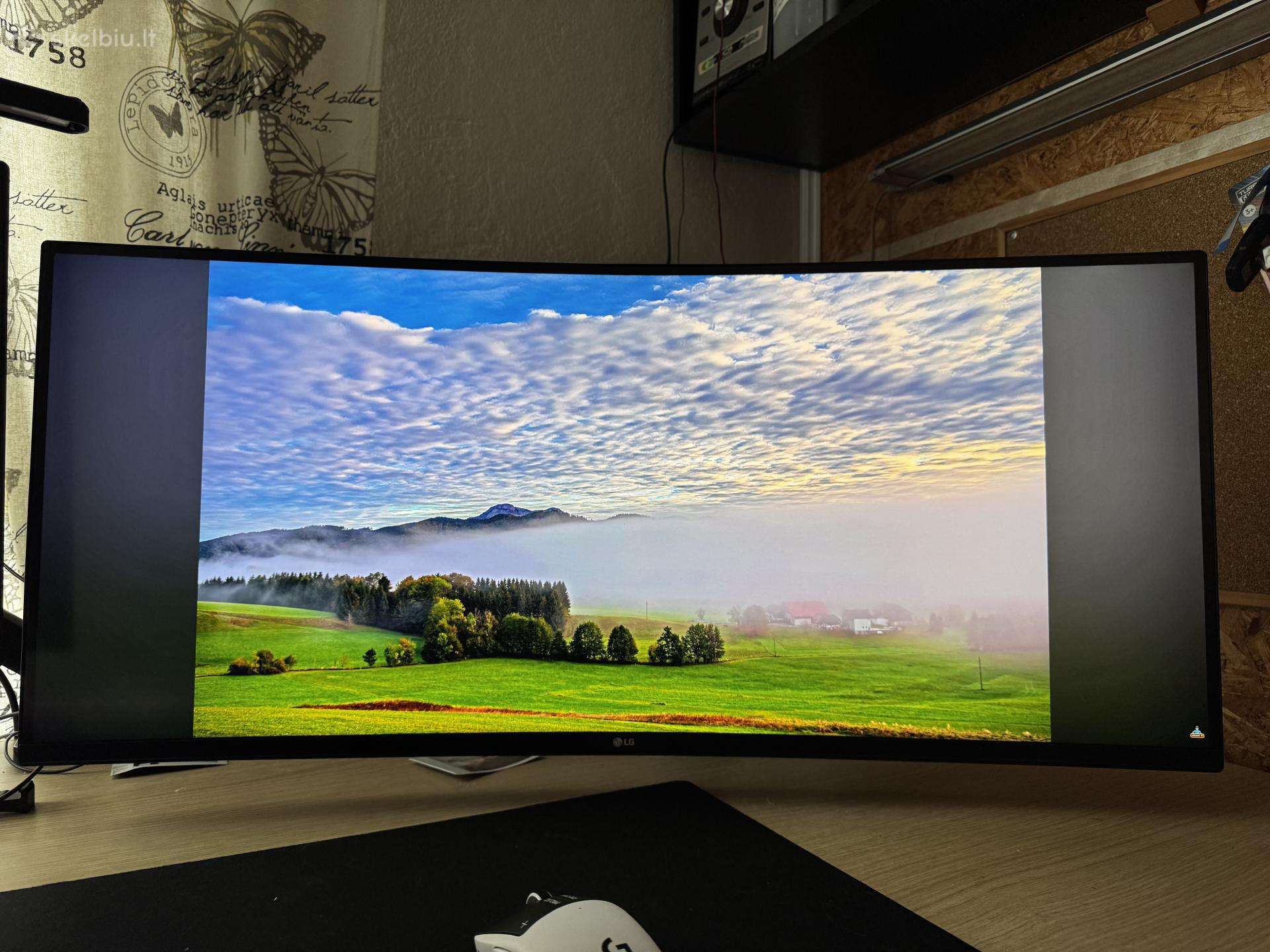 LG 34 monitorius 120hz