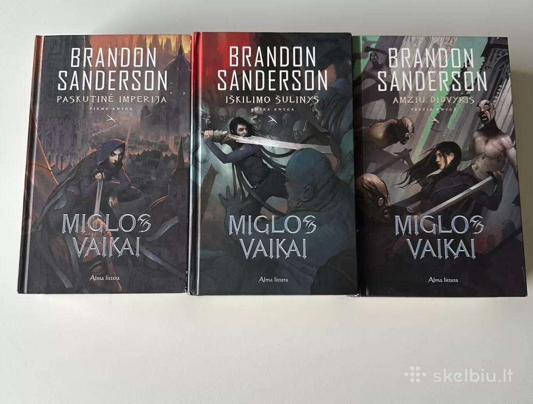 Miglos vaikai (Mistborn) 1-3 dalys