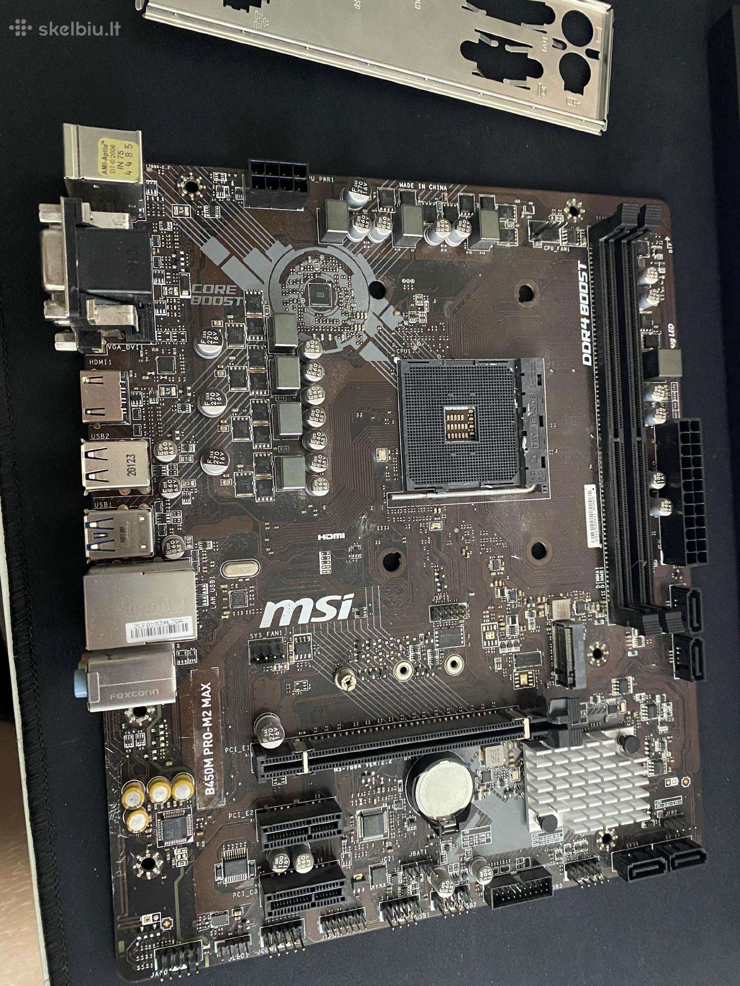 Msi B450m Pro-m2 Max