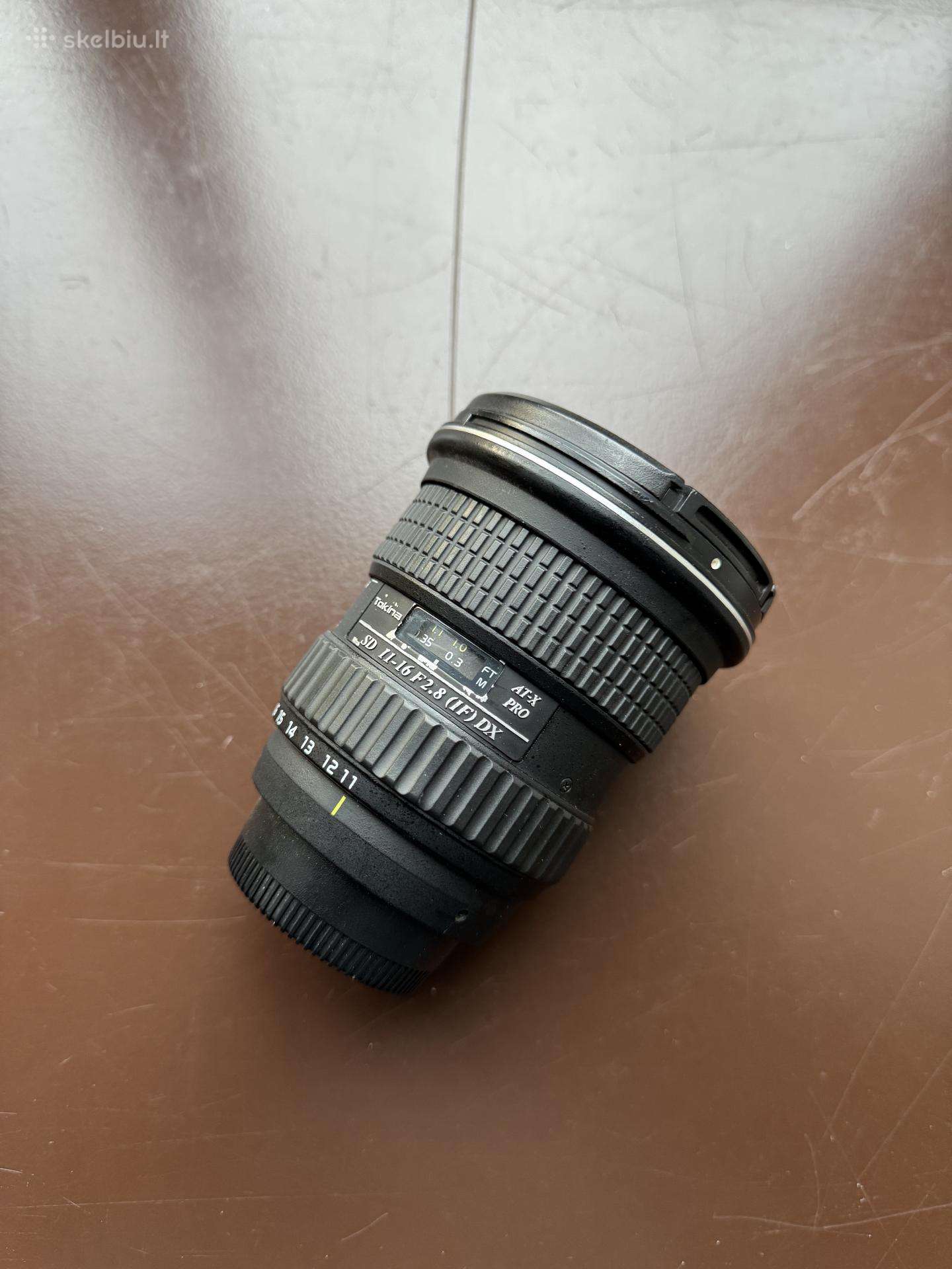 Tokin 11-16 nikon mount f2.8