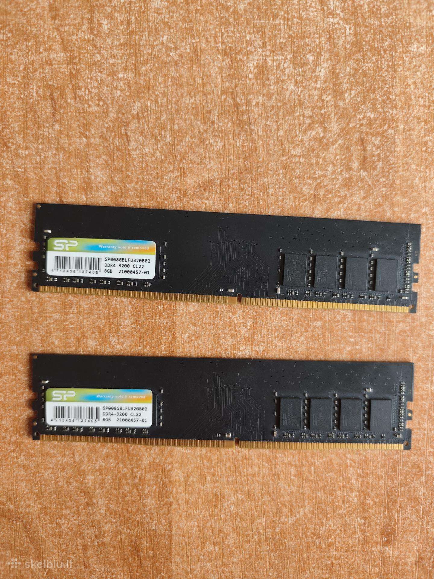 Sp 8x2 GB ramai