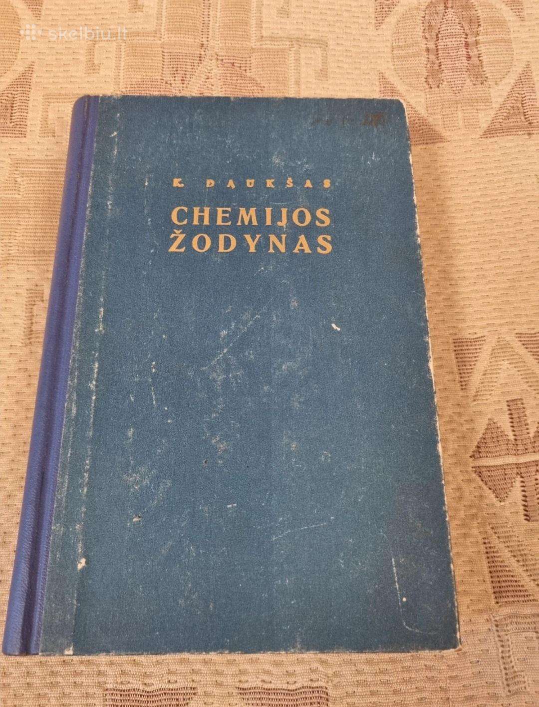 Chemijos žodynas