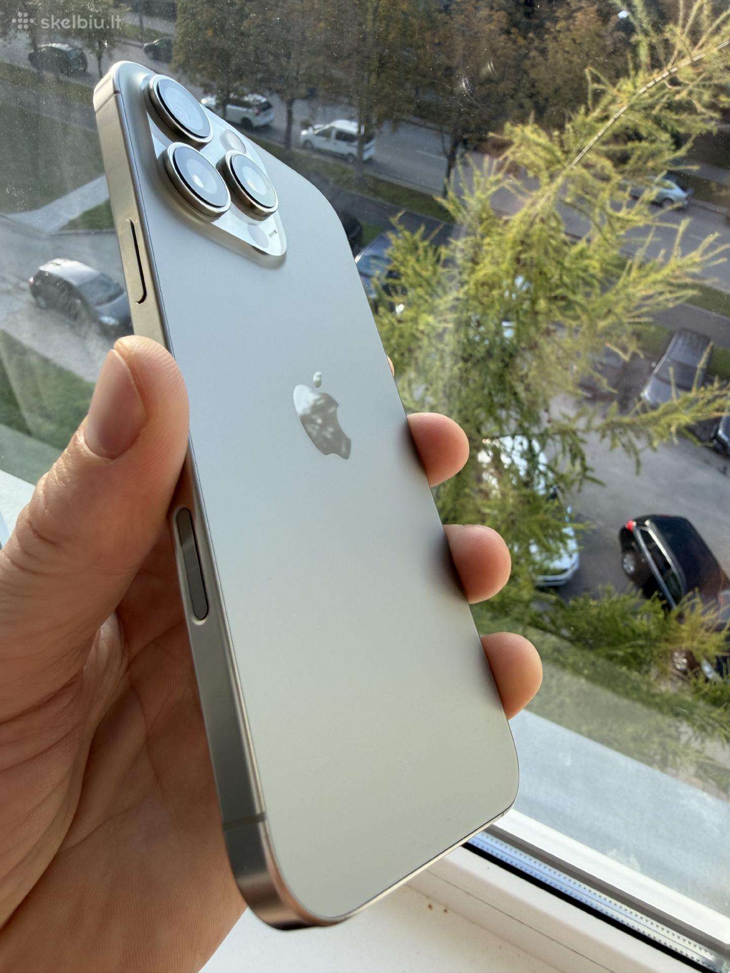 iPhone 16 Pro Max, Natural Titanium, 256 GB, + box