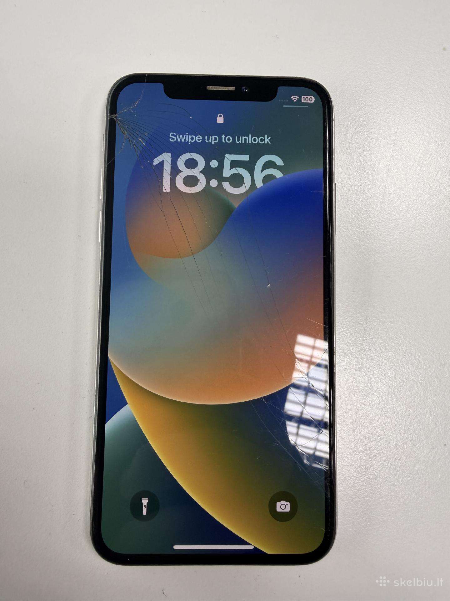 Parduodamas Apple iPhone X 256 GB – Silver