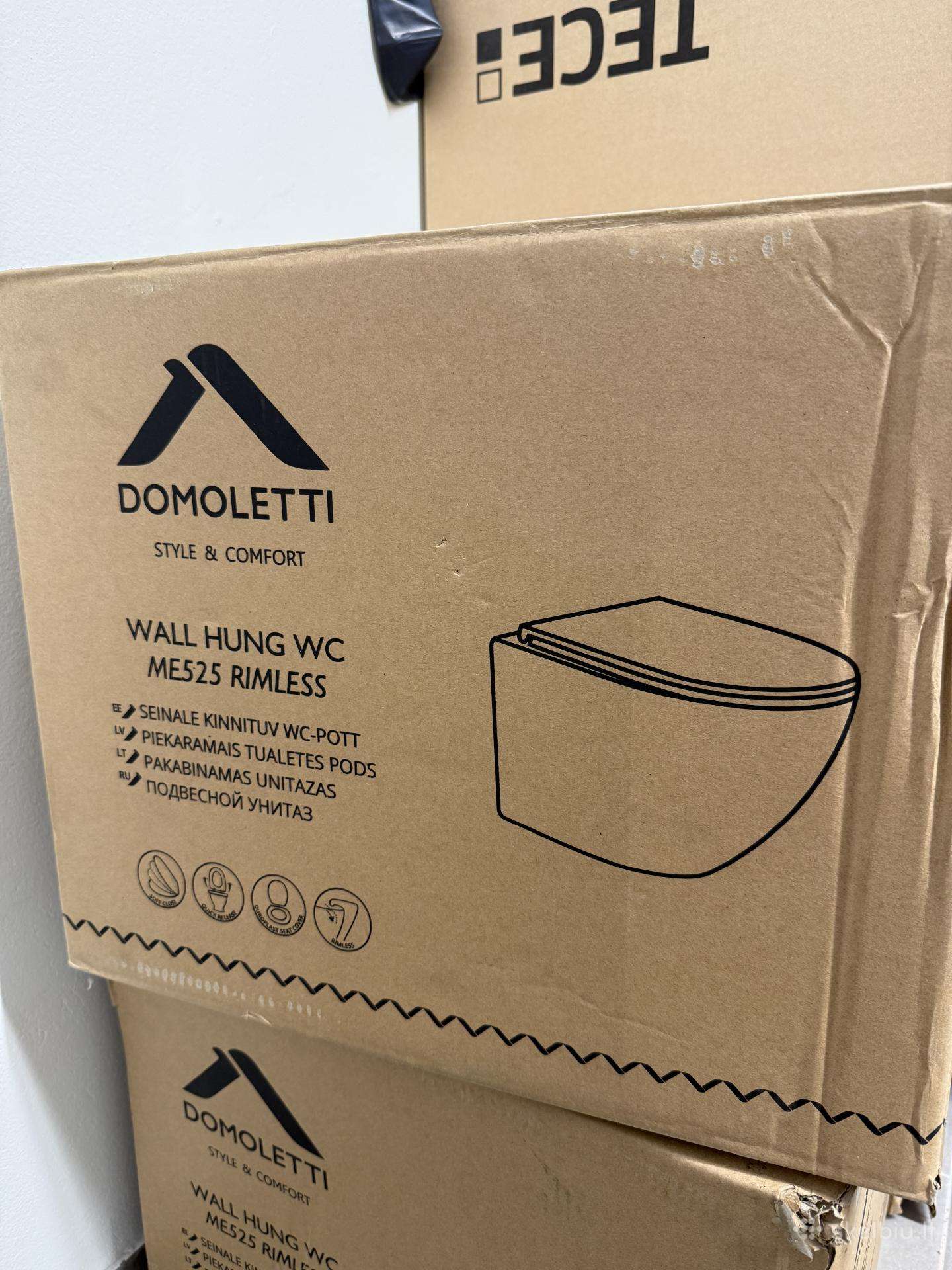 Domoletti Me525 Rimless pakabinamas WC