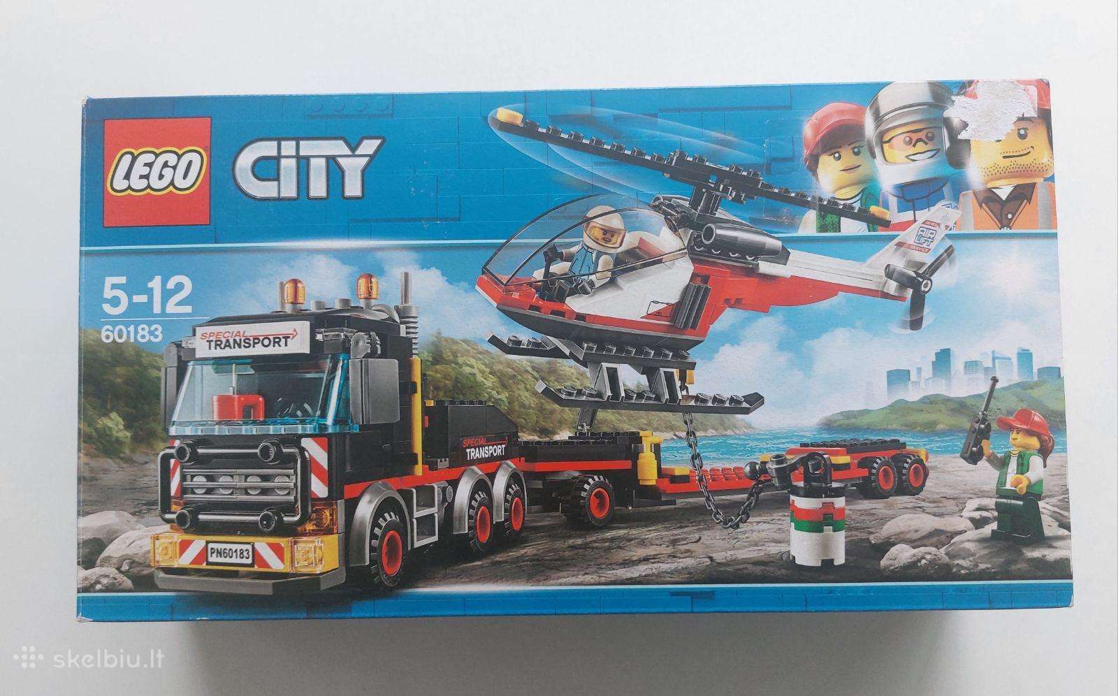 Lego City 60222 ir 60183