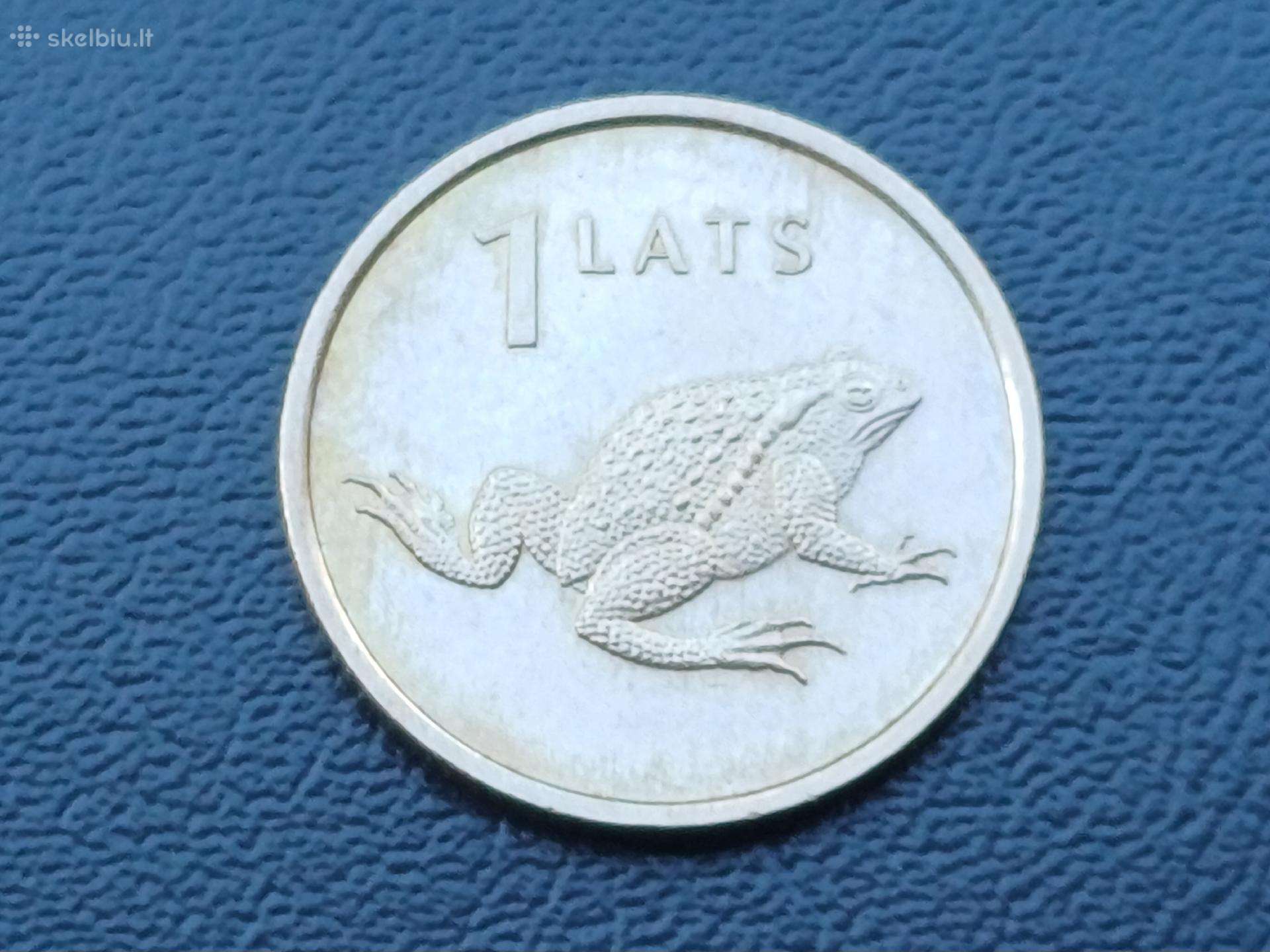 1 latas 2010m. Latvija