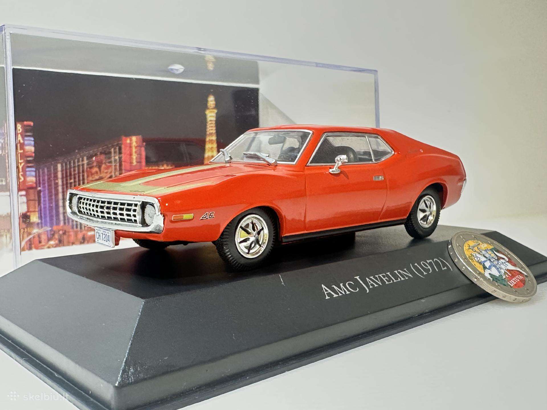Amc Javelin 1972 oranžinė/auksinė 1:43 IXO Edic