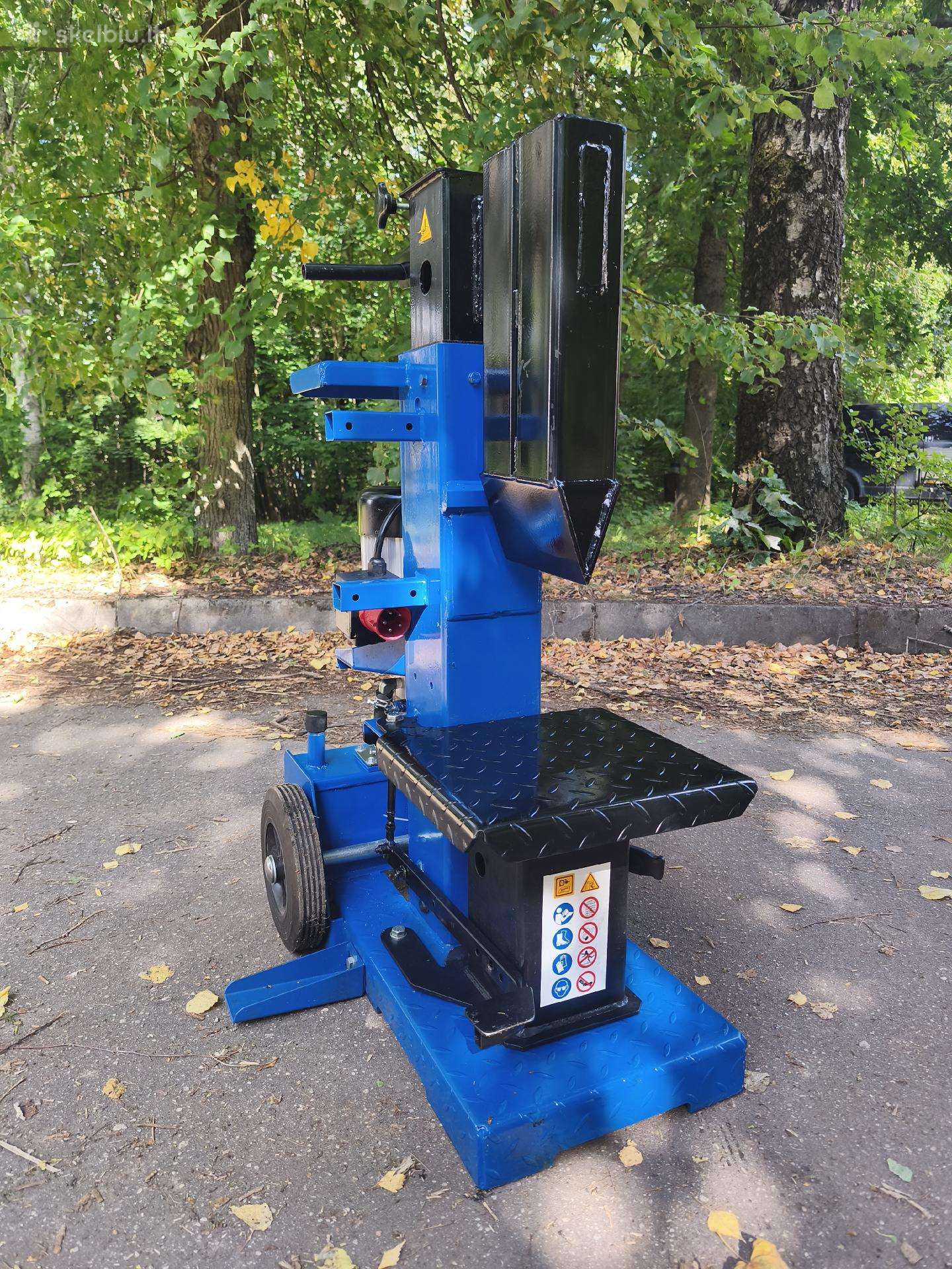 Malkų skaldyklė Scheppach su kojiniu mechanizmu!