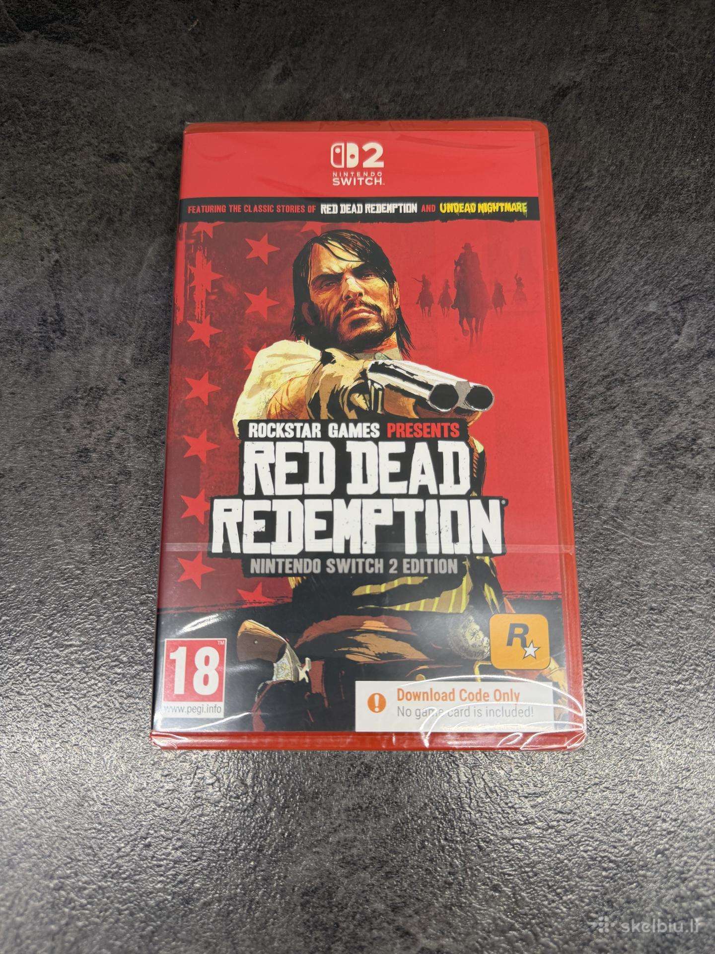 Red dead redemption Switch 2 zaidimas