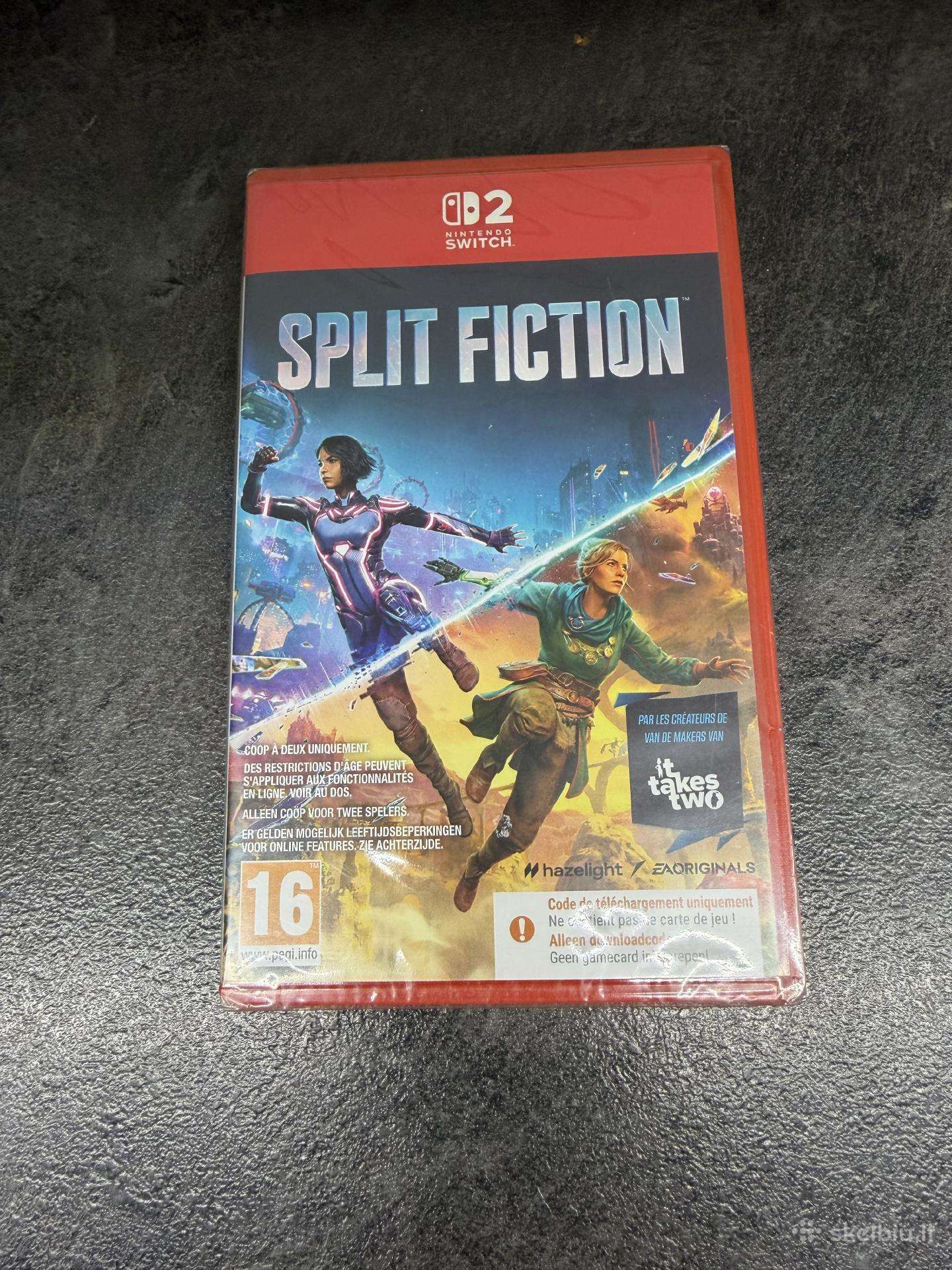 Split fiction switch 2 zaidimas