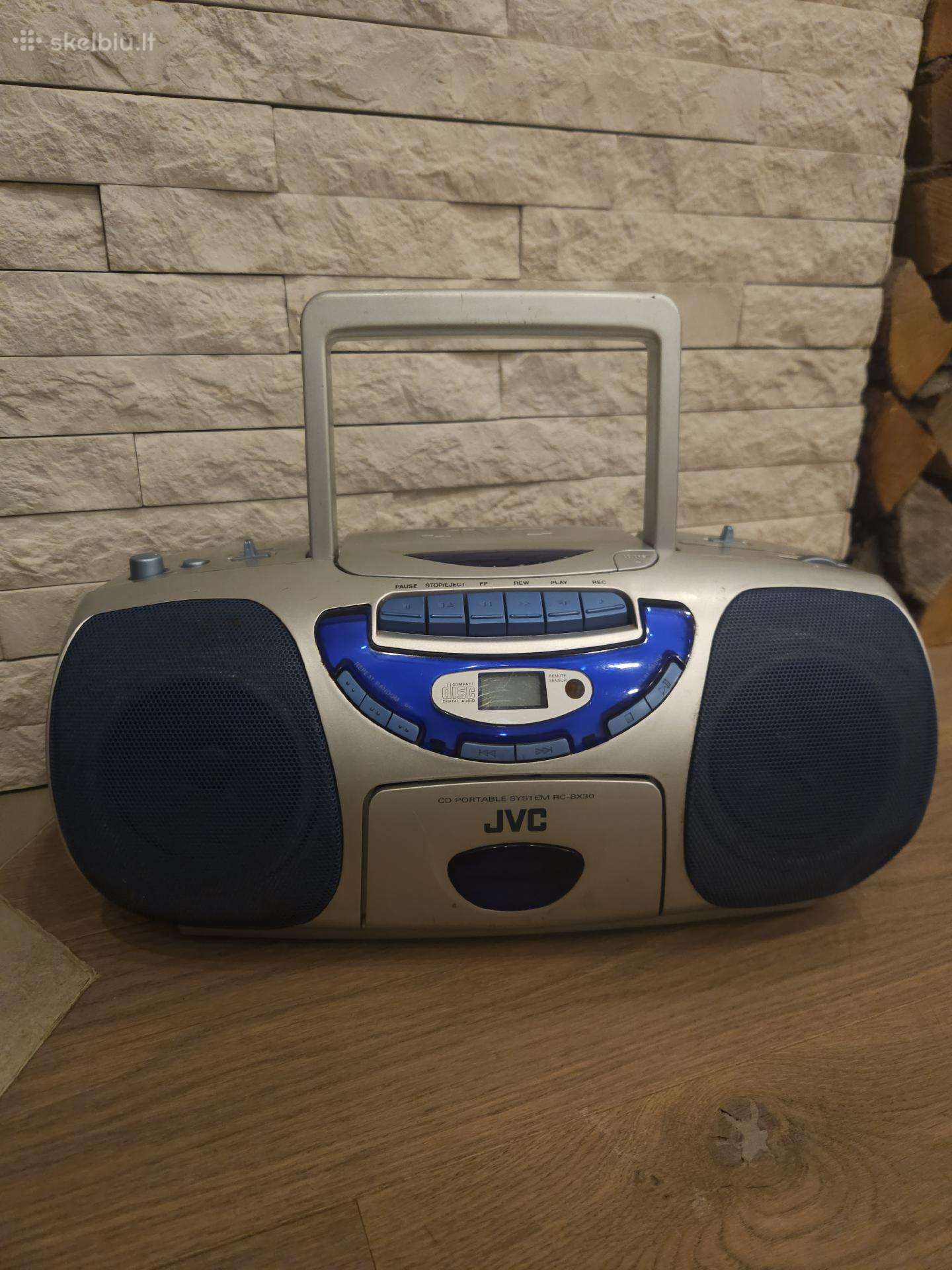 JVC RC-bx30 nešiojamas muzikos centras