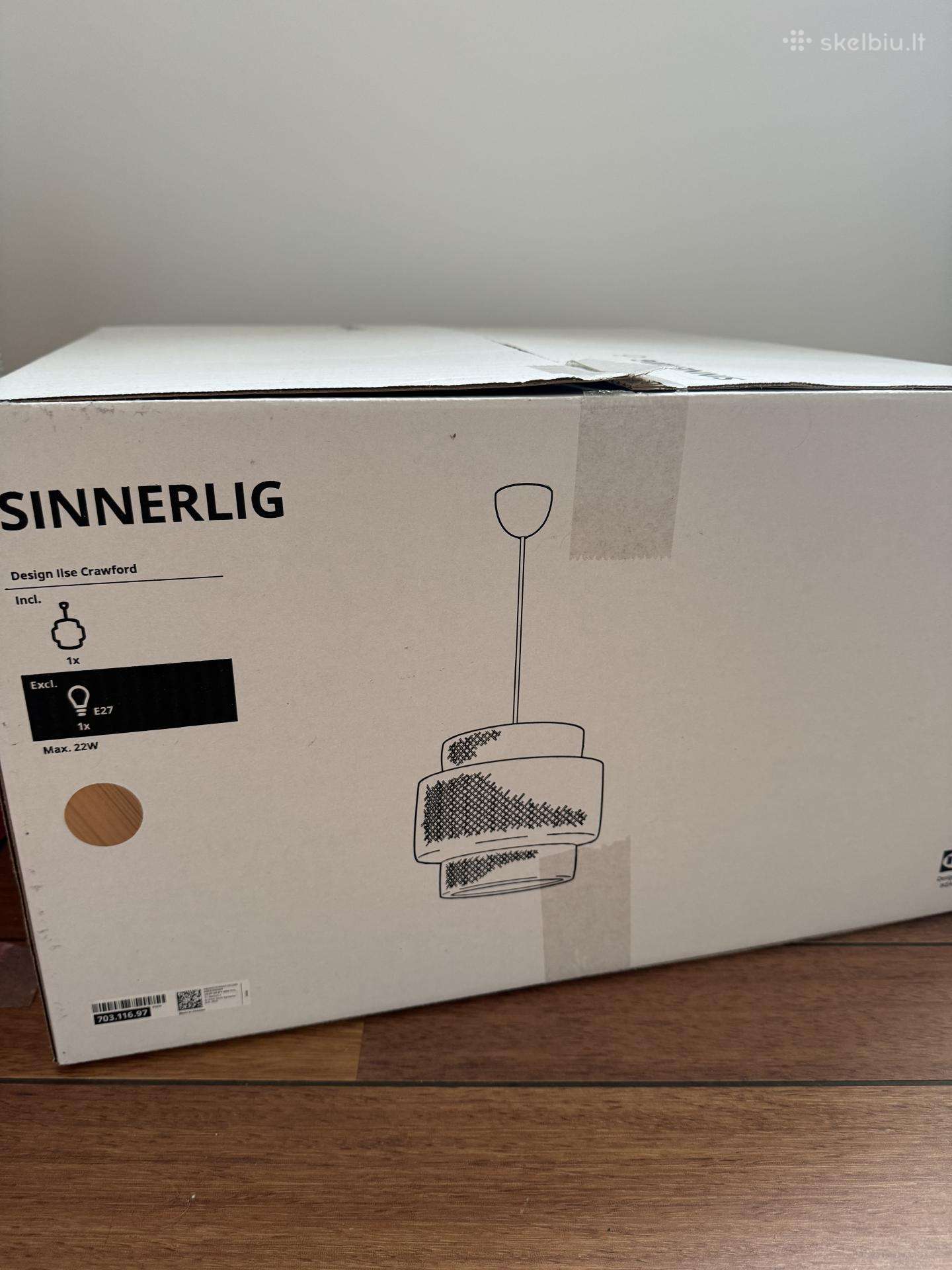 Sinnerlig Ikea kabamasis šviestuvas 50cm