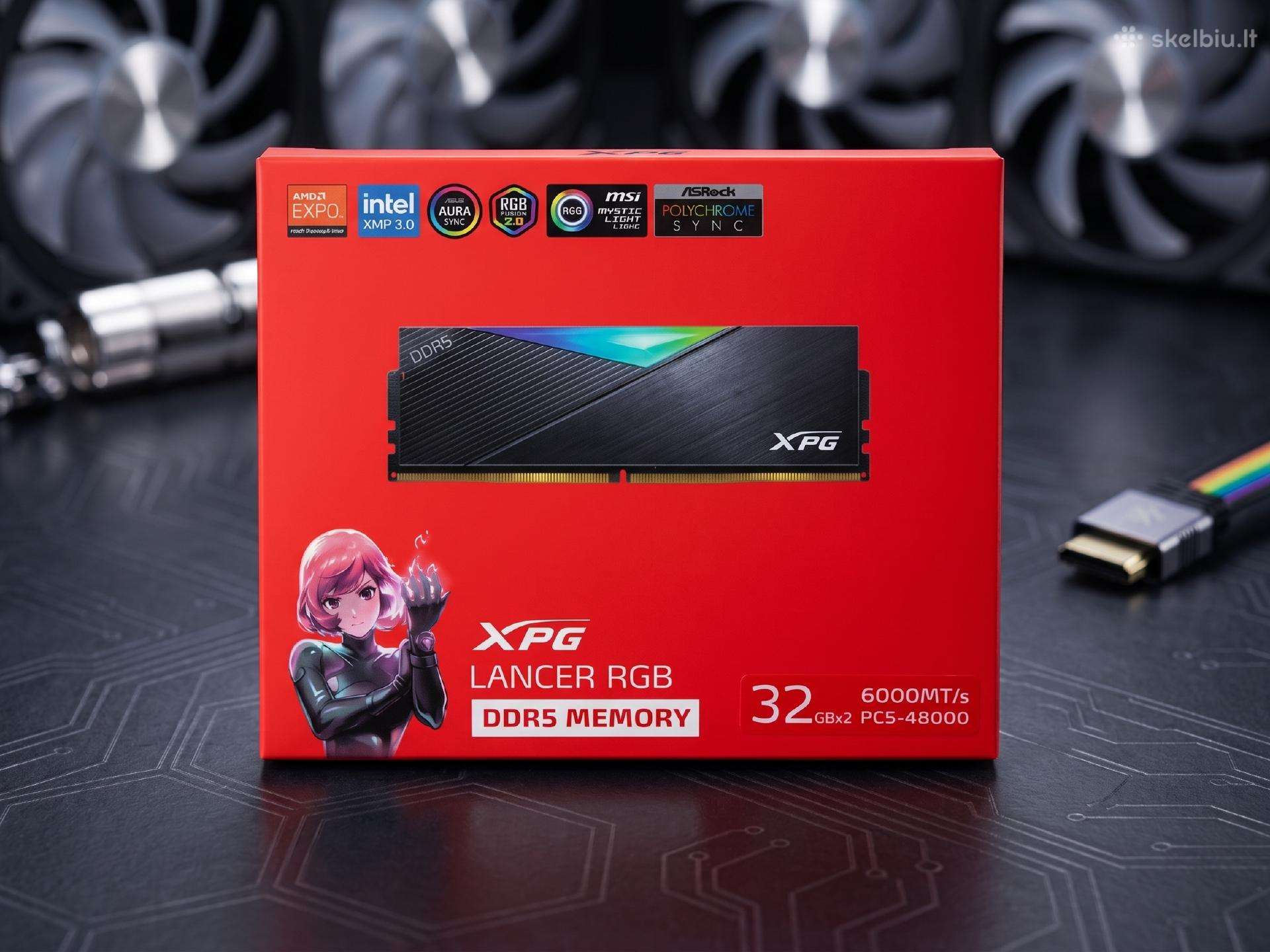 Adata Xpg Lancer Rgb Ddr5 6000mhz 2x32gb 64gb Cl30