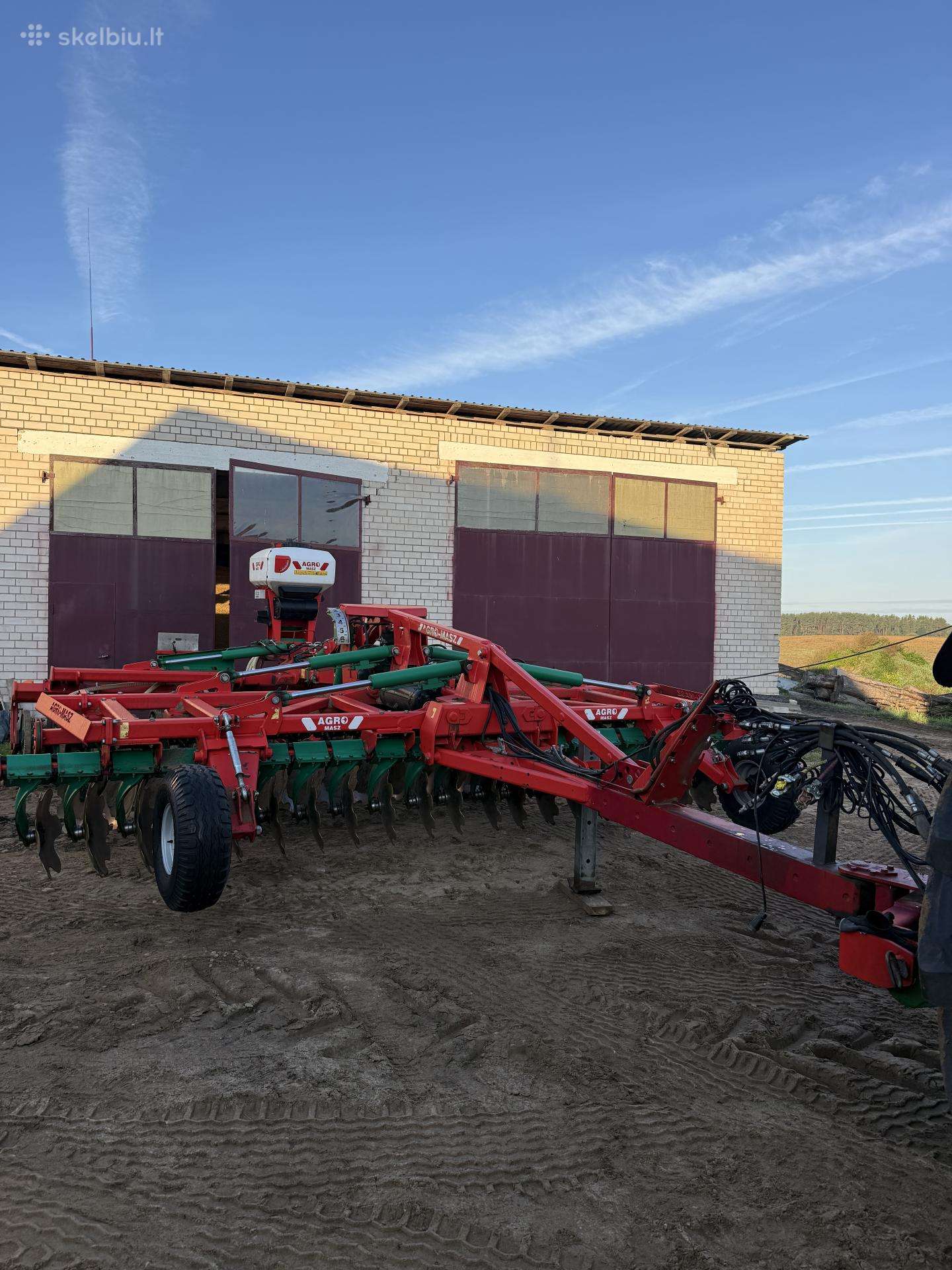 Lėkštinis skutikas Agro mach