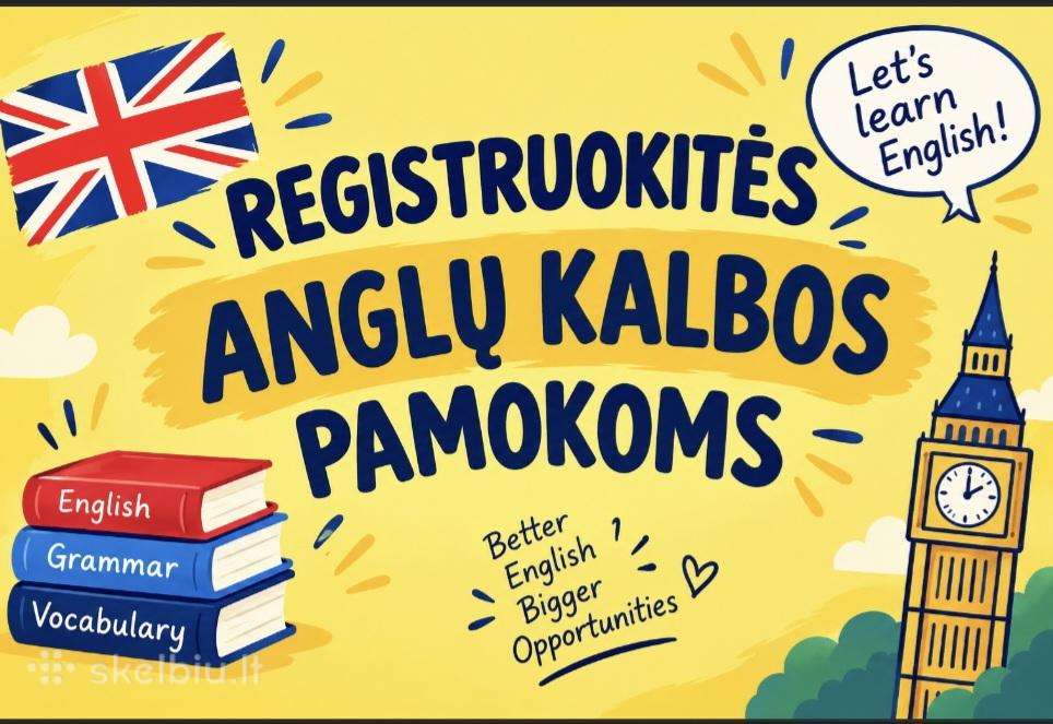Privačios Anglų Kalbos Pamokos