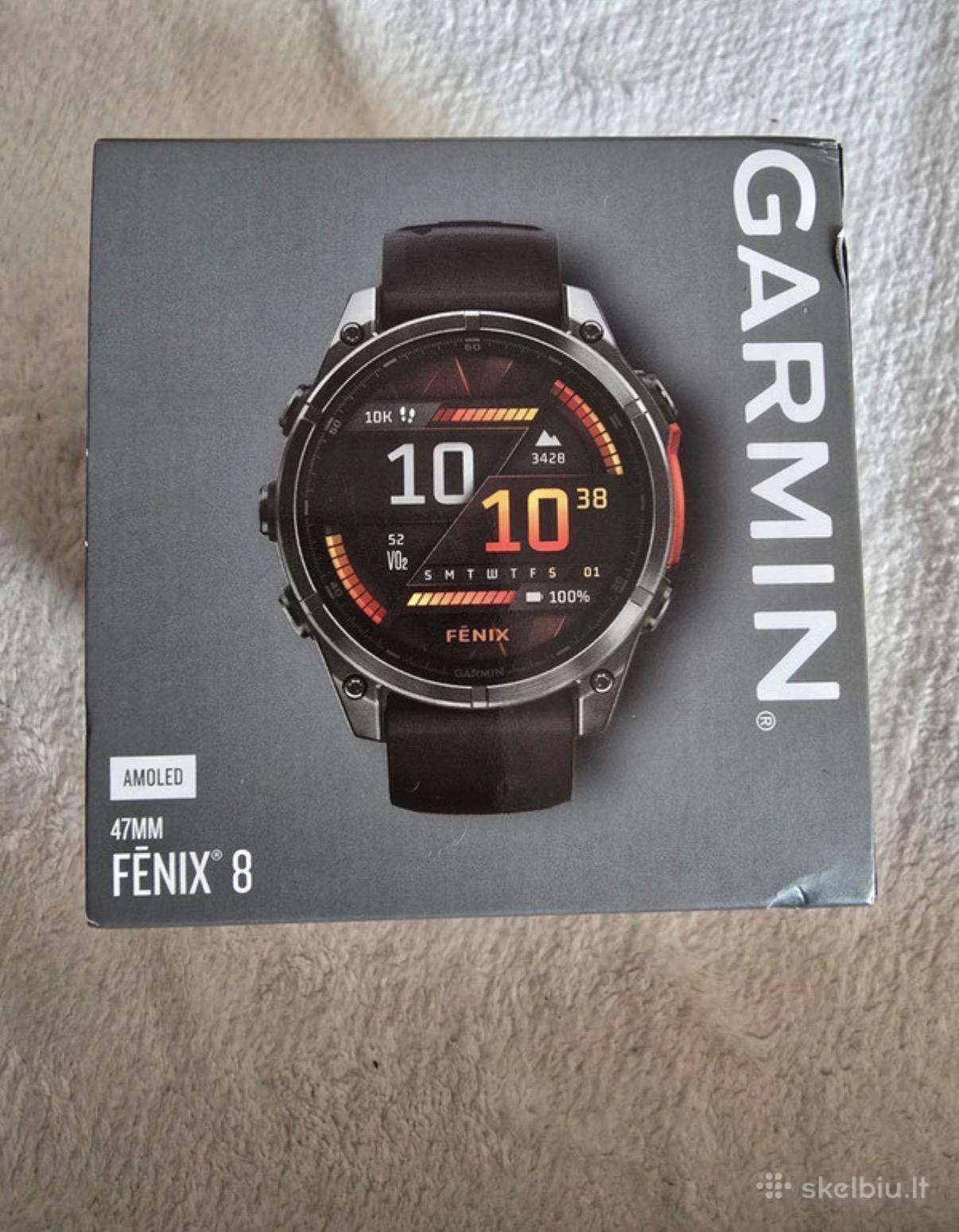 Išmanusis Garmin Fenix 8 Amoled 51 mm laikrodis