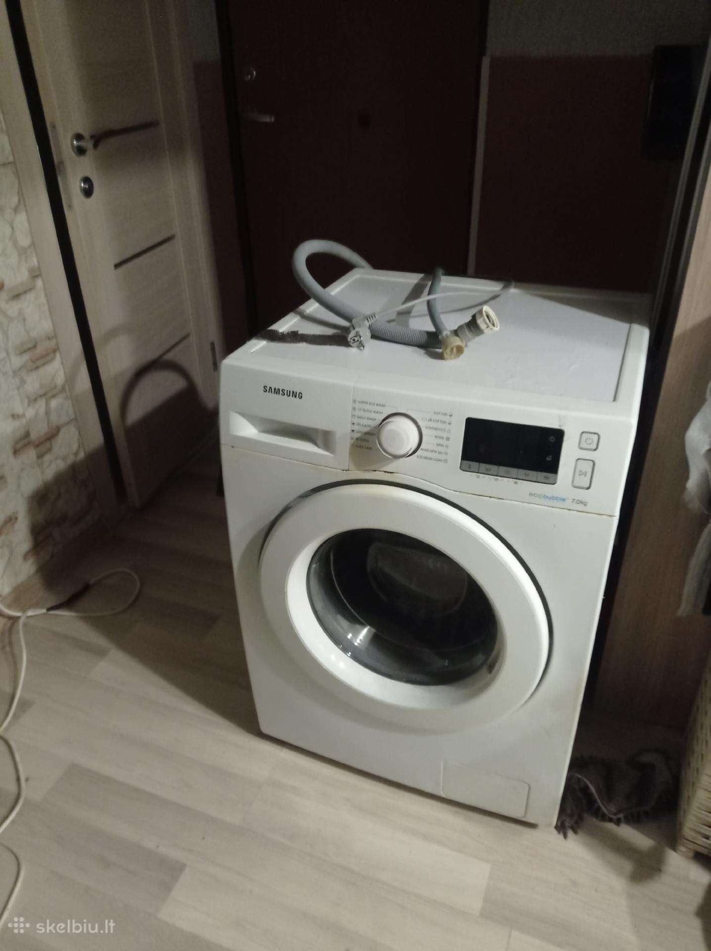Samsung Ecobubble 7 kg skalbimo mašina – 170 €