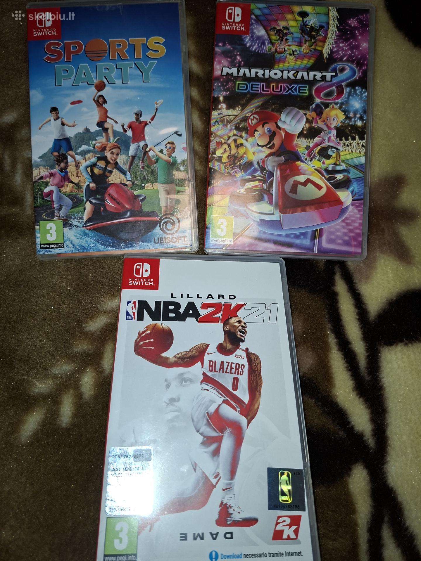 Nintendo Switch Žaidimai