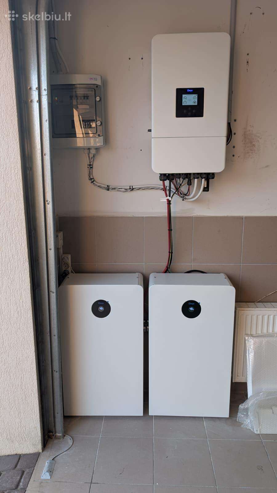 Elektros energijos kaupiklis Deye ir netik
