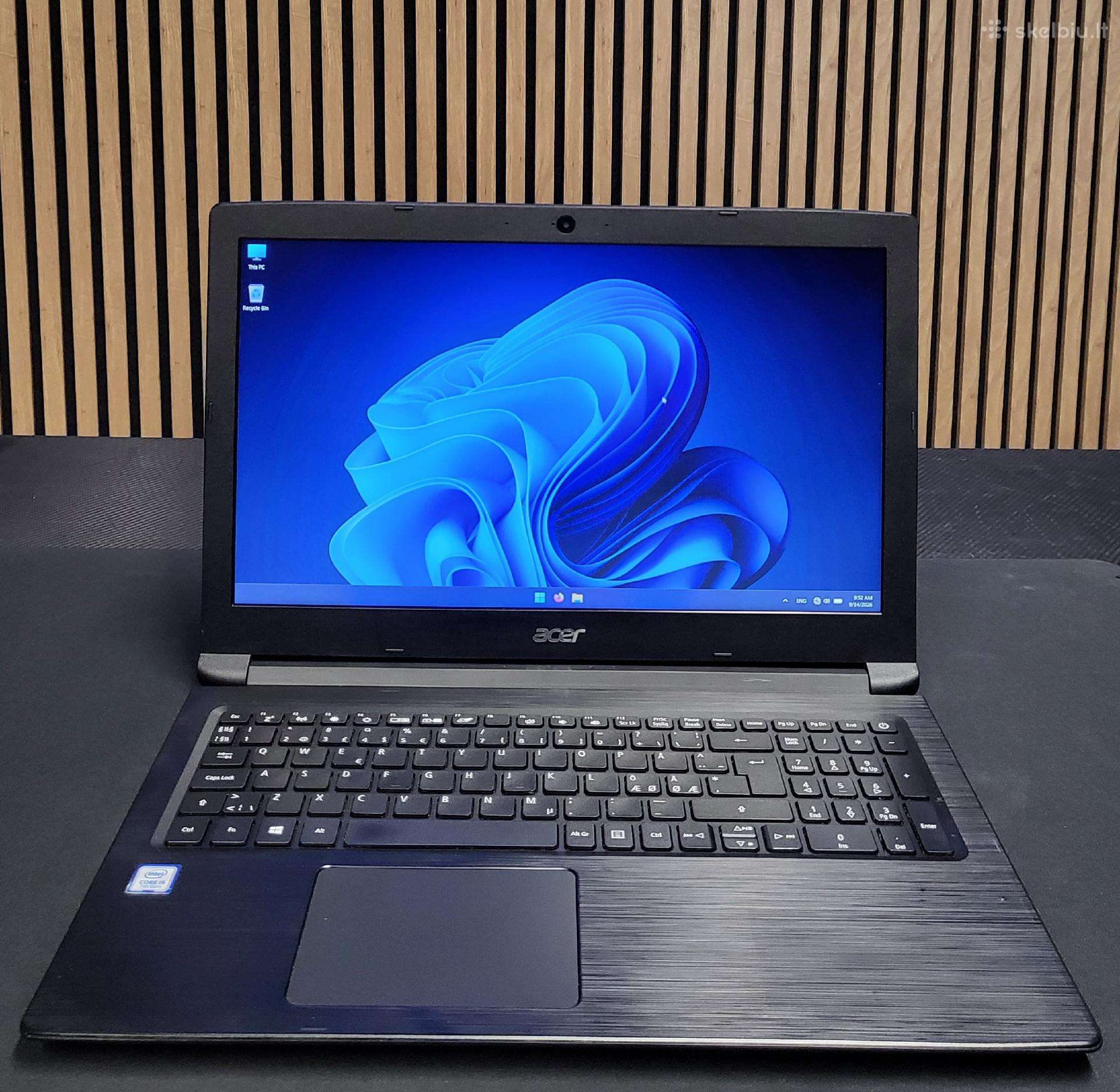 Acer 15,6 / i5 7200 / 8 GB Ddr4 / 256 GB SSD / Fhd