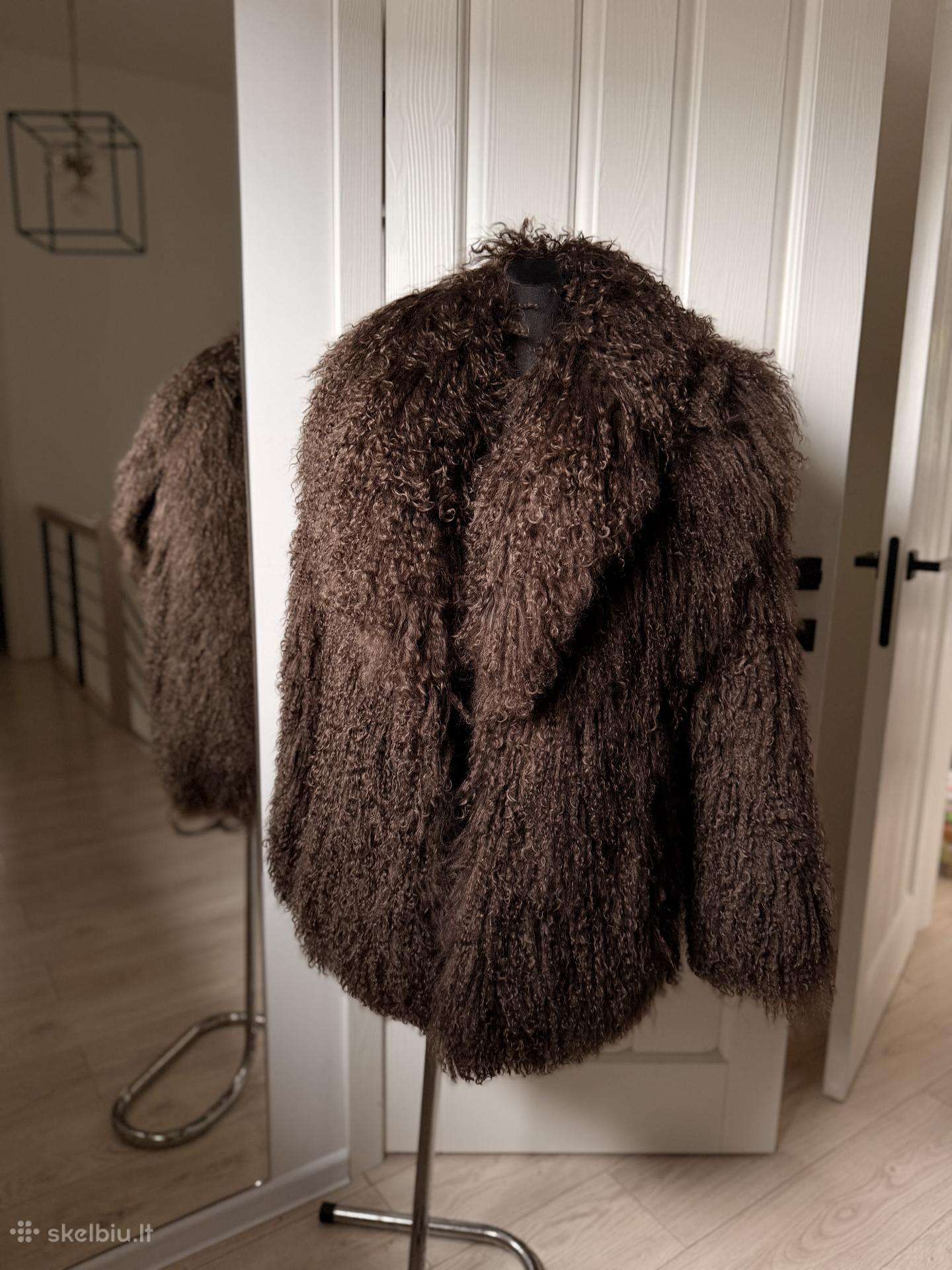 Mongolian lama fur jacket