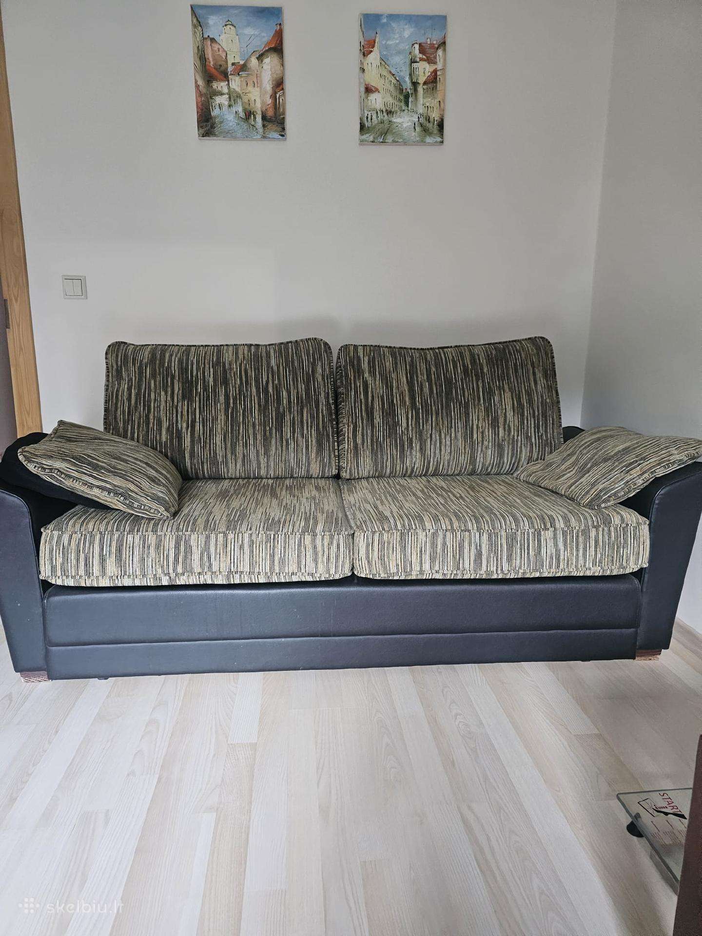 Parduodama sofa-lova