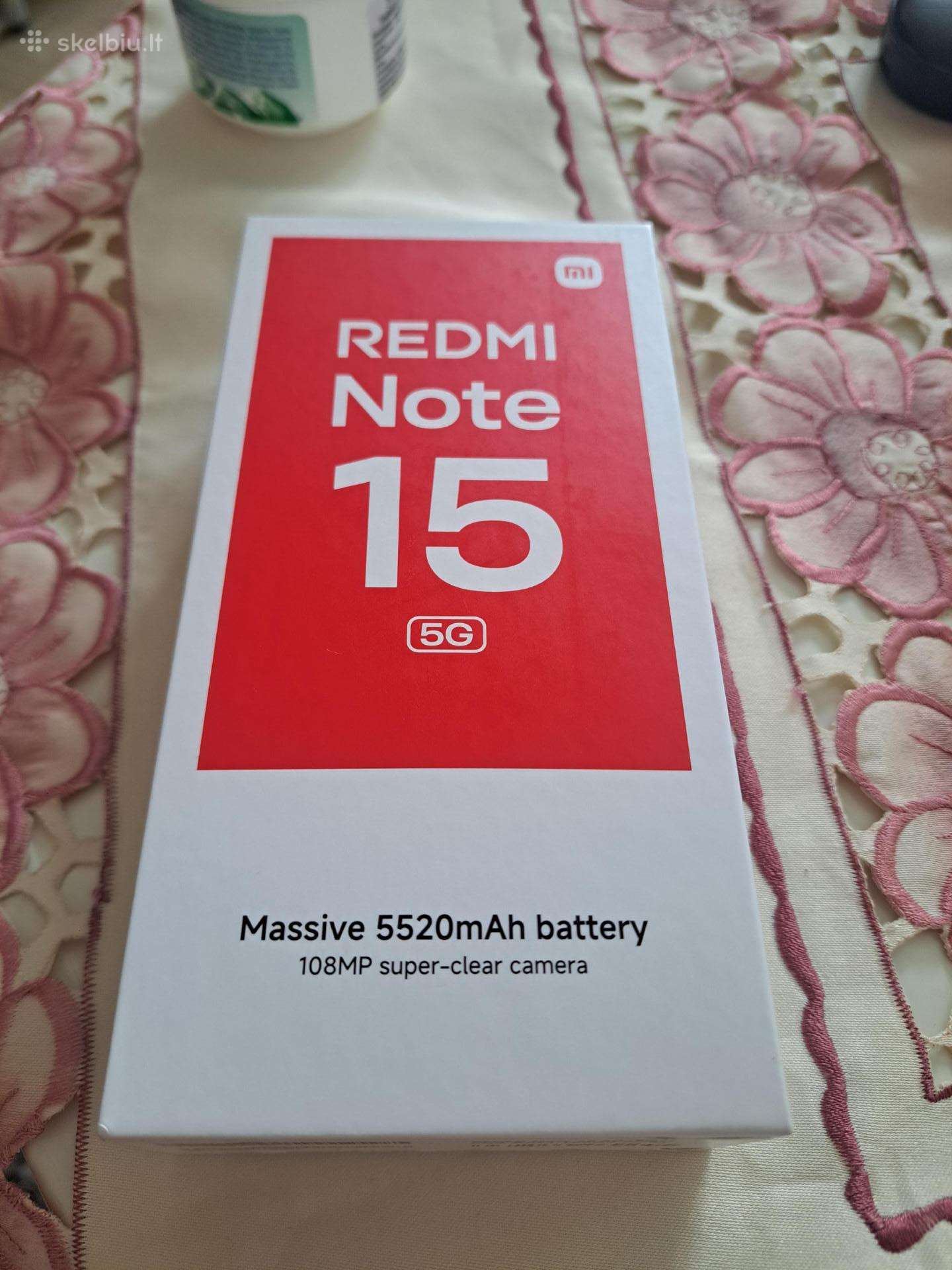 Xiami Redmi Note 15 5G 128 nejunktas Neišpakuotas