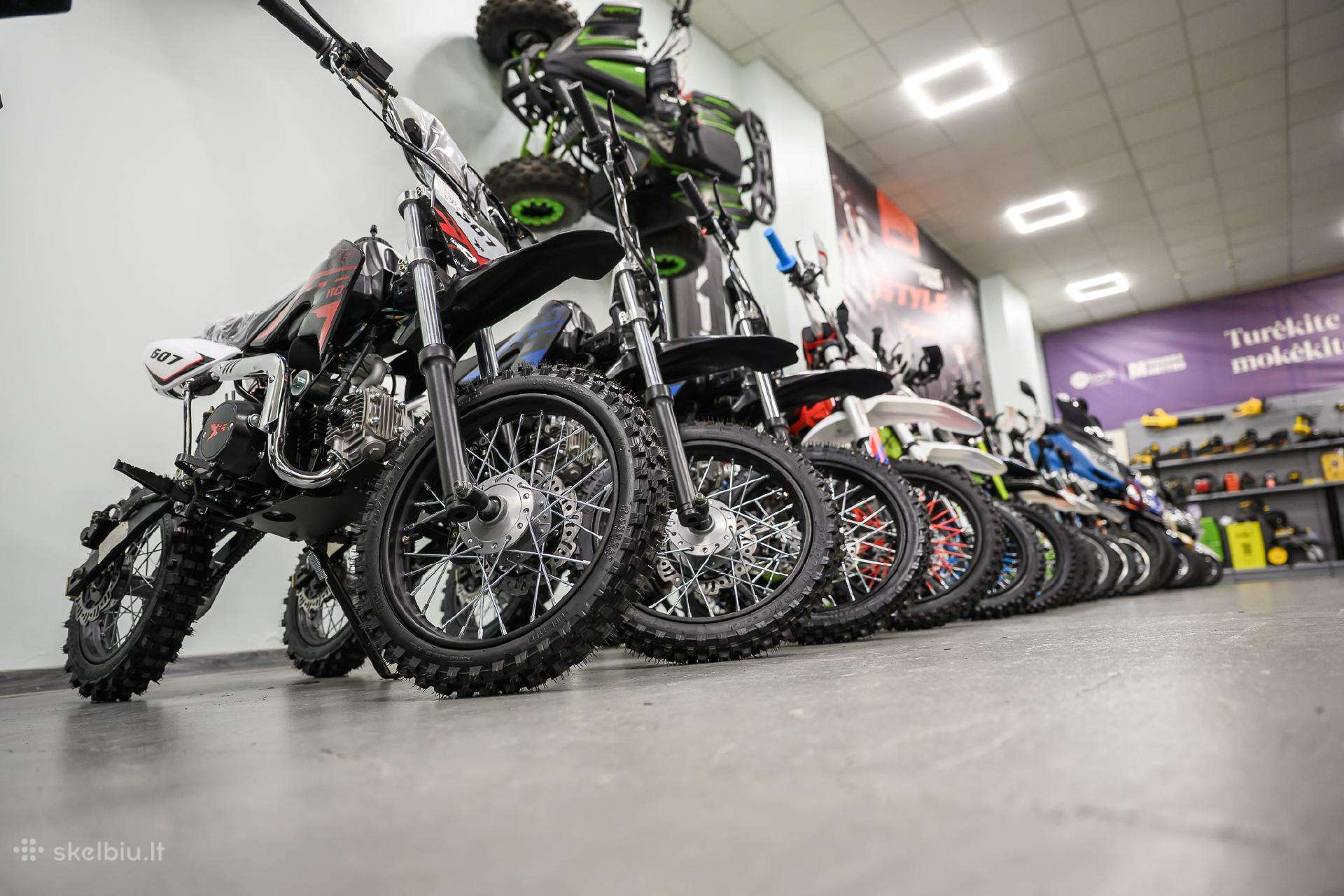 Krosiniai motociklai už geriausią kainą! Pigiausi