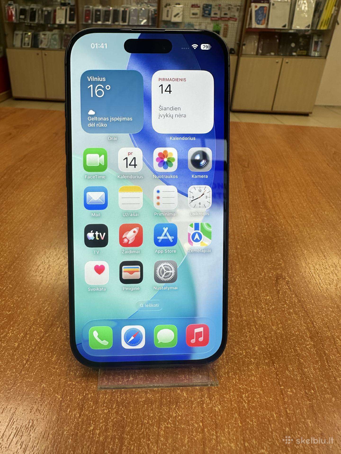 Apple iPhone 17 256 GB (Naudotas)