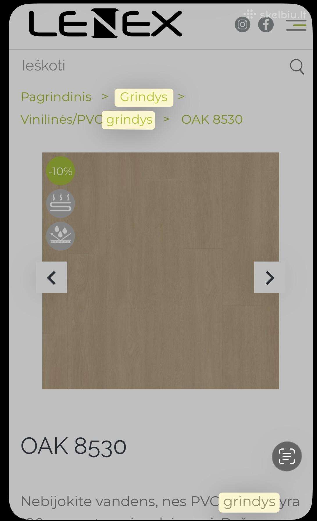 Vinilinės grindys