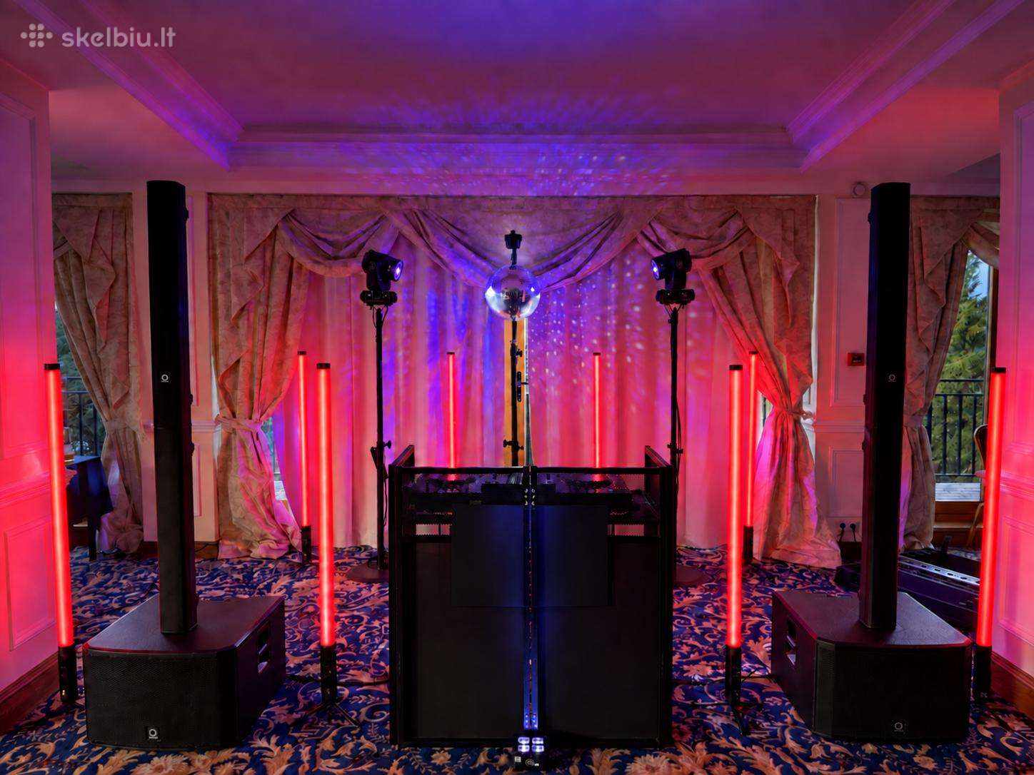 LED Tube 8 vnt Belaidžiai