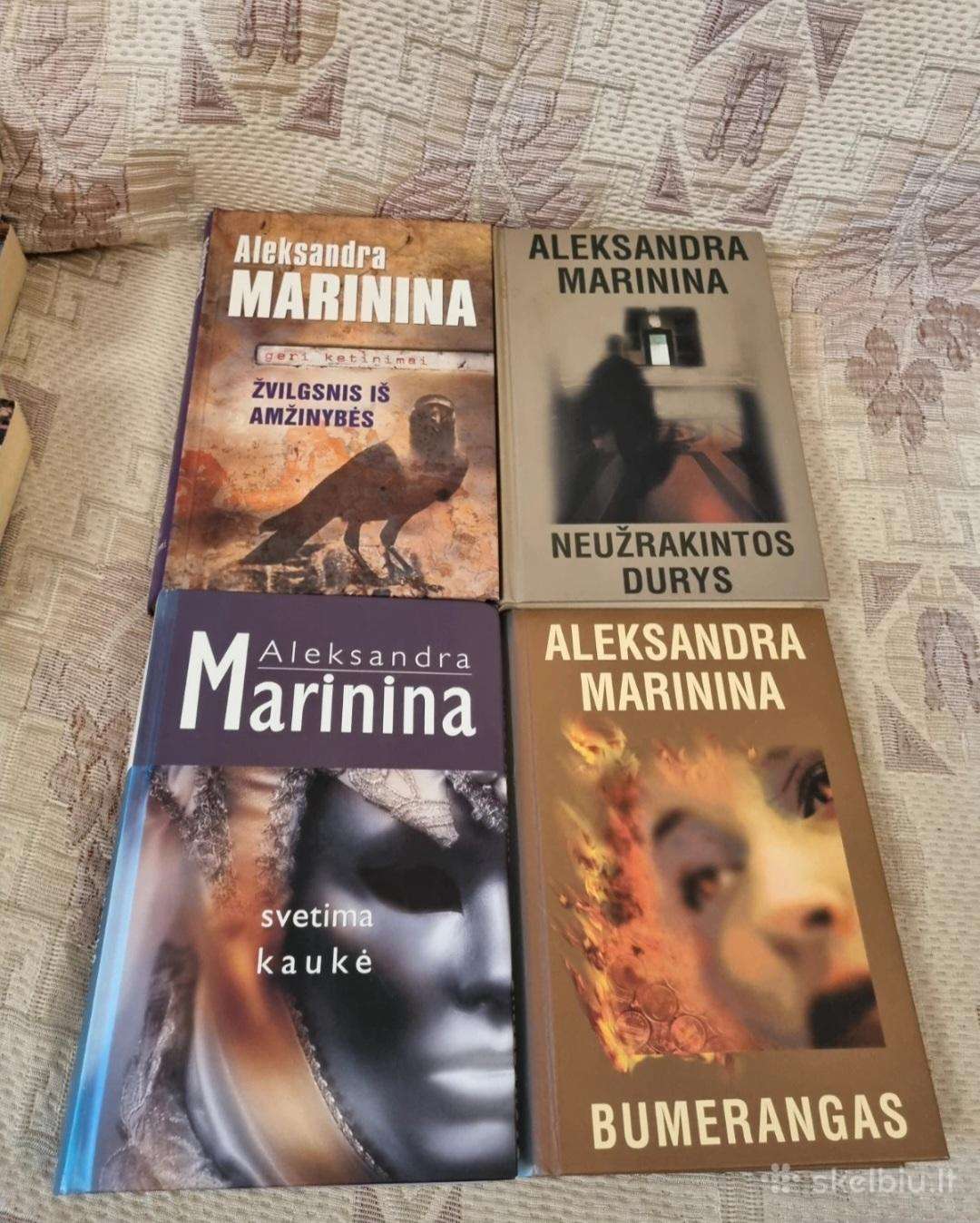 Aleksandra Marinina 4 knygos