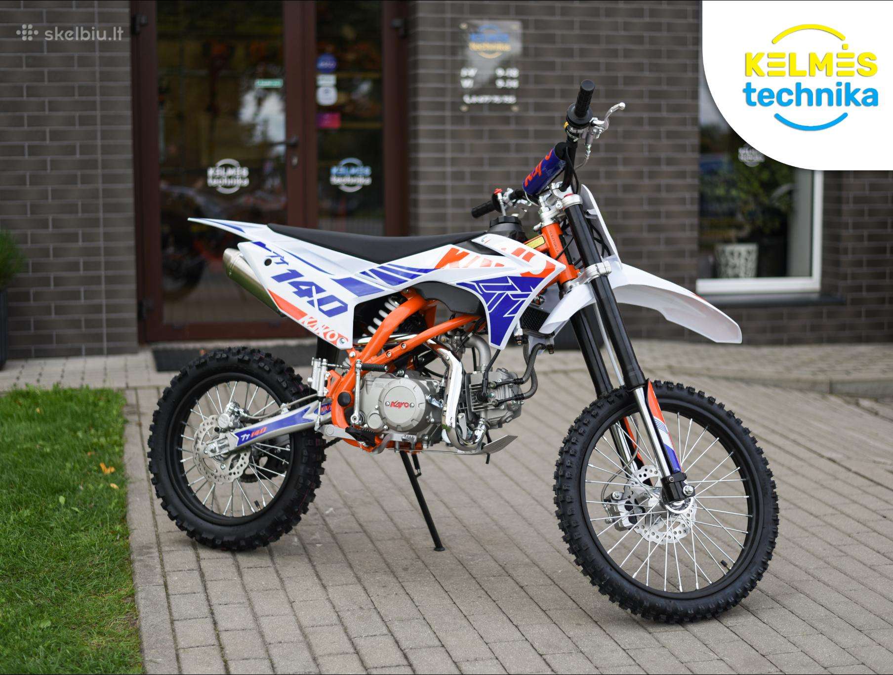 Vaikiškas Krosinis Motociklas Kayo Tt140-2 (2026)