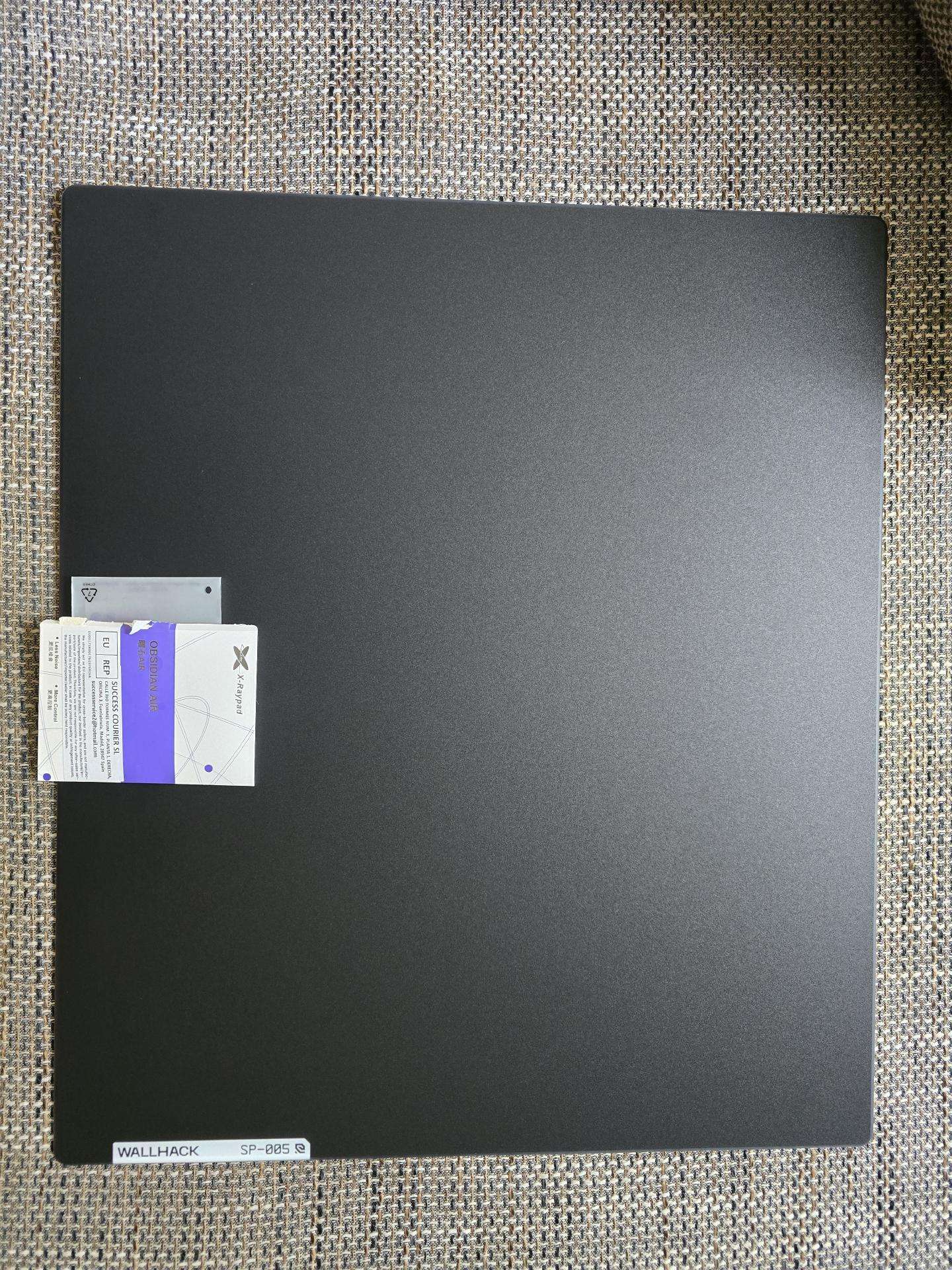 Wallhack Sp-005 glass mousepad + Obsidian Skates