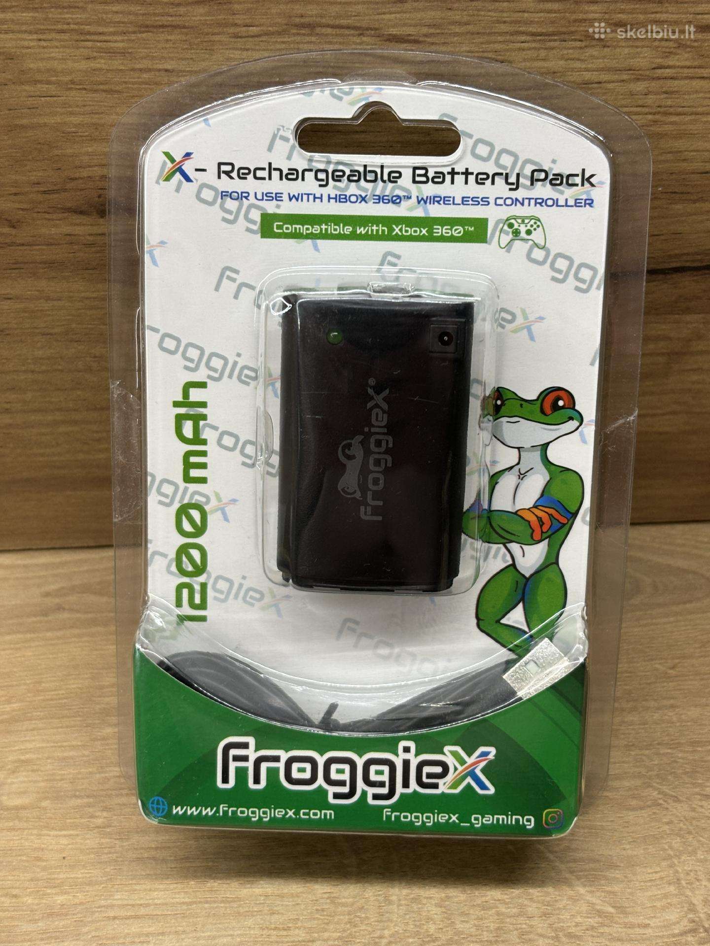 Xbox 360 pultelių įkraunama baterija