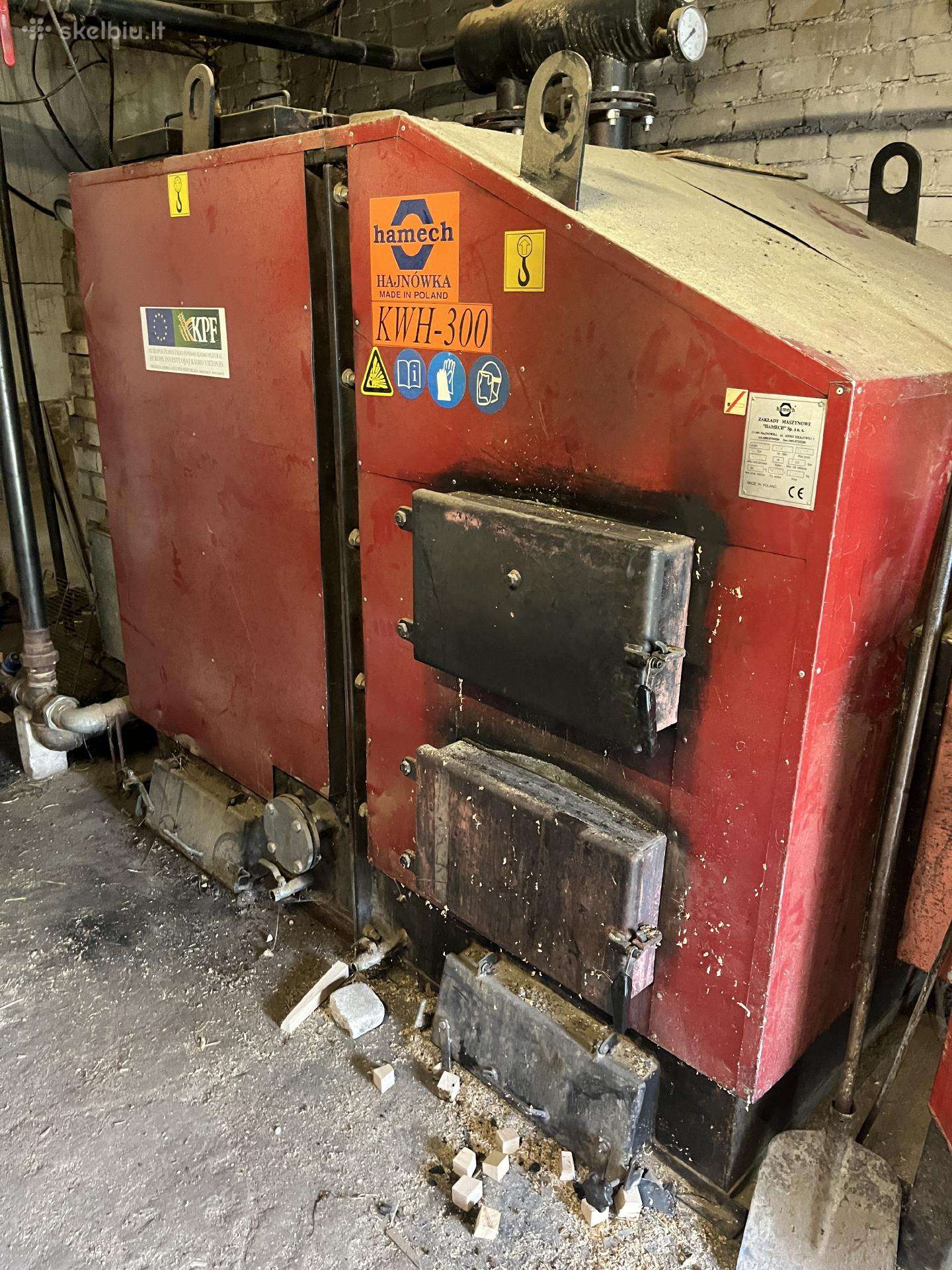 Pramoninis šildymo katilas 300kw