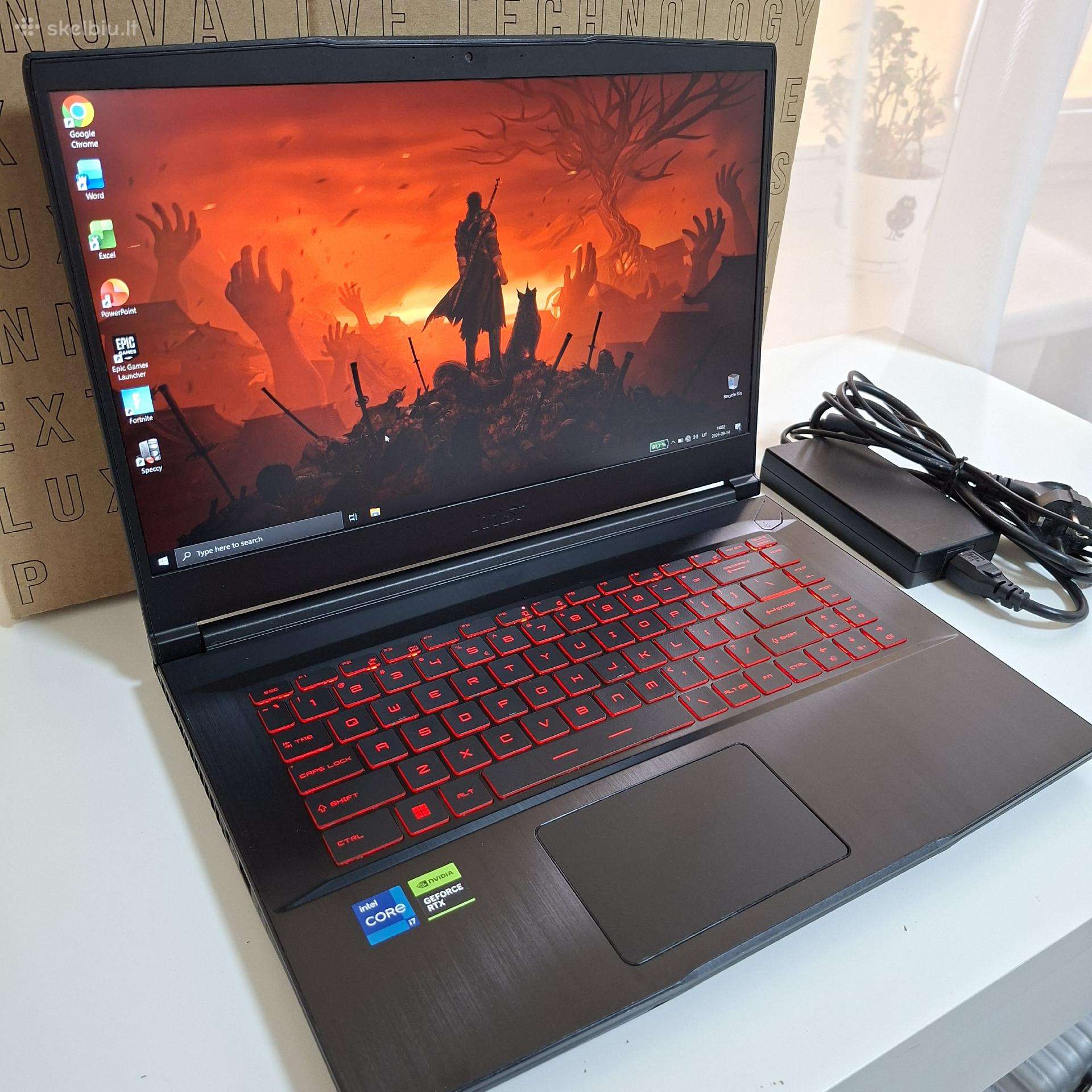 Msi i7 12th gen / Rtx 3050 / 16gb / 1.5tb / 144hz
