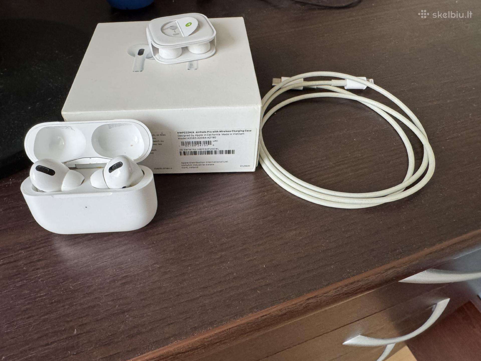 Parduodami Apple Airpods Pro (1 k) ausinukai