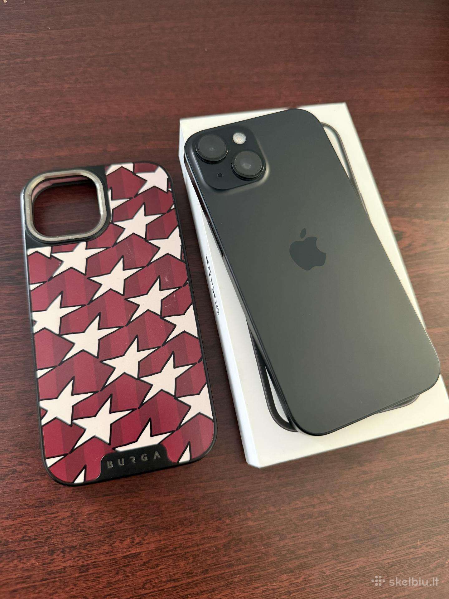 iPhone 15 128gb Juodas