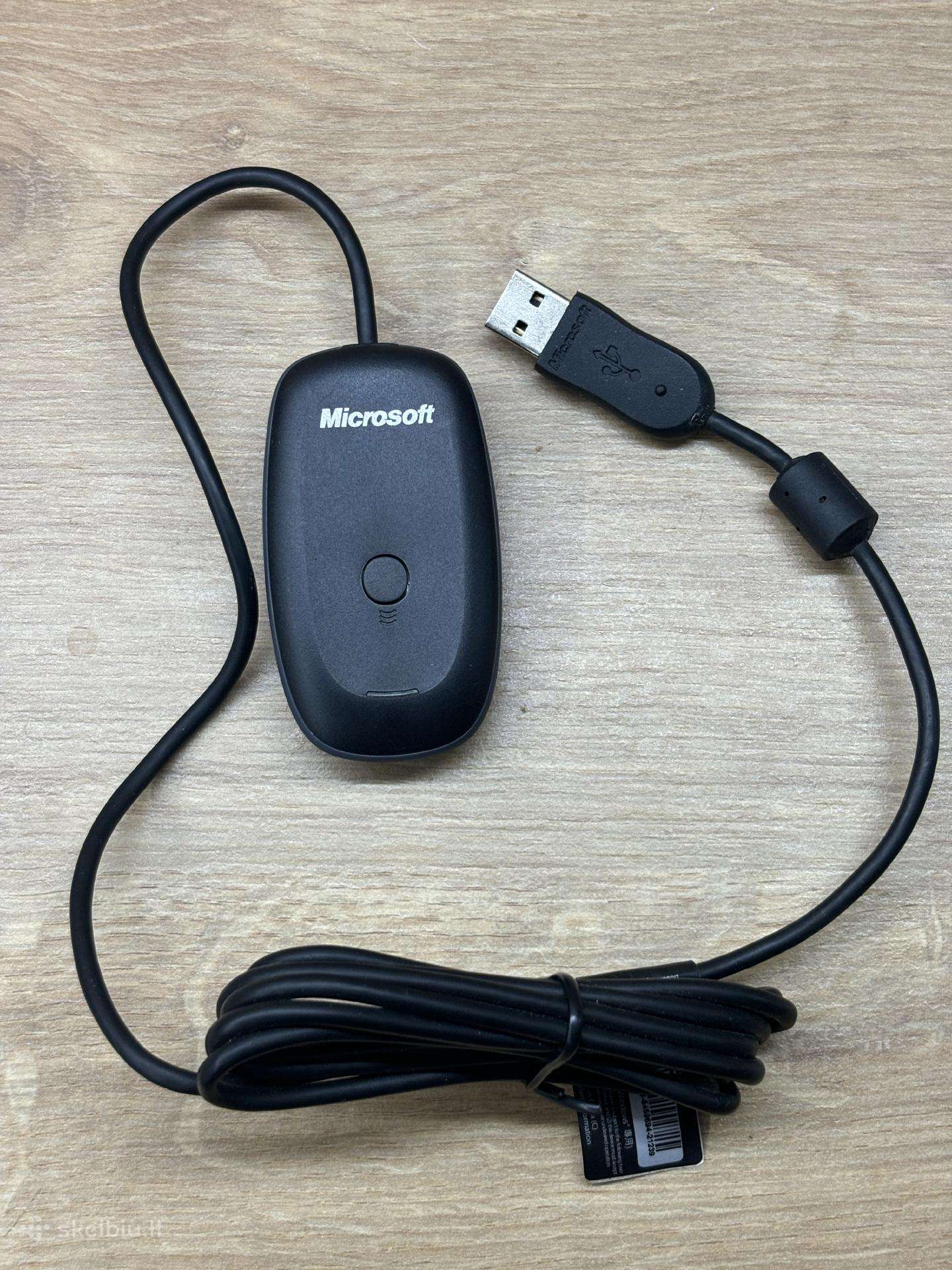 Xbox 360 Usb adapteris belaidžiams pulteliams