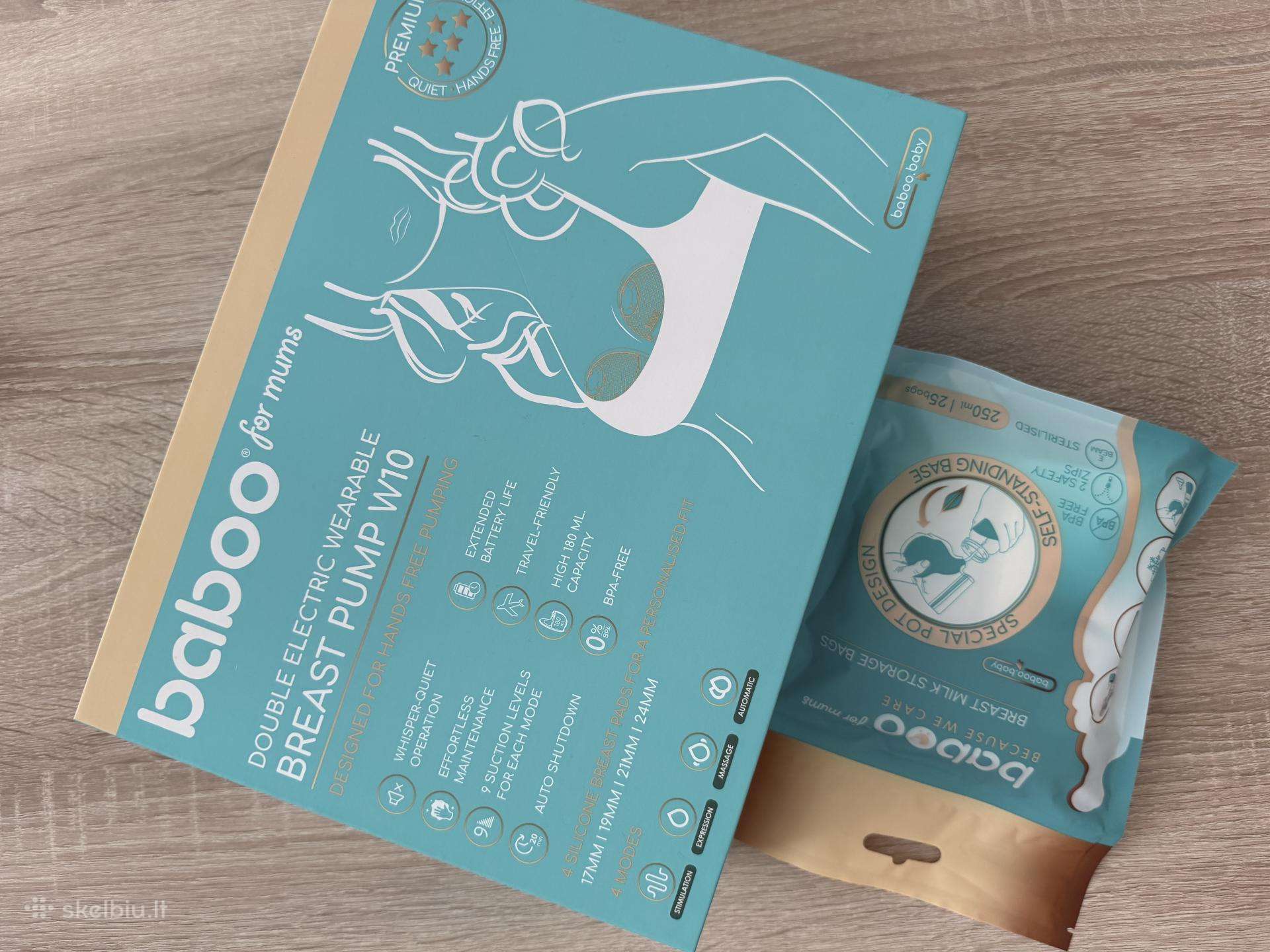 Baboo dvigubas elektrinis pientraukis