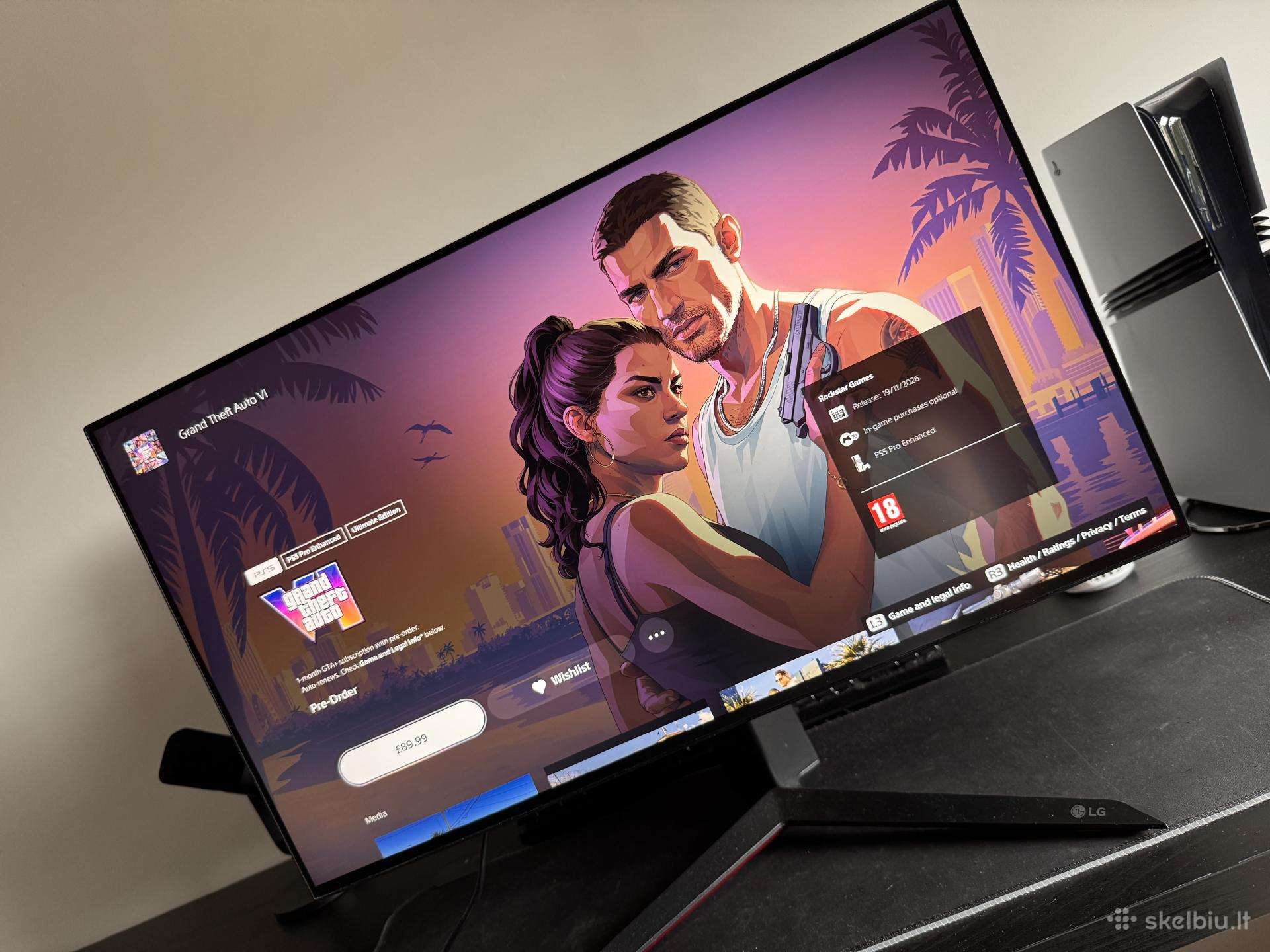 LG Ultragear 4k Monitorius (27gp950)