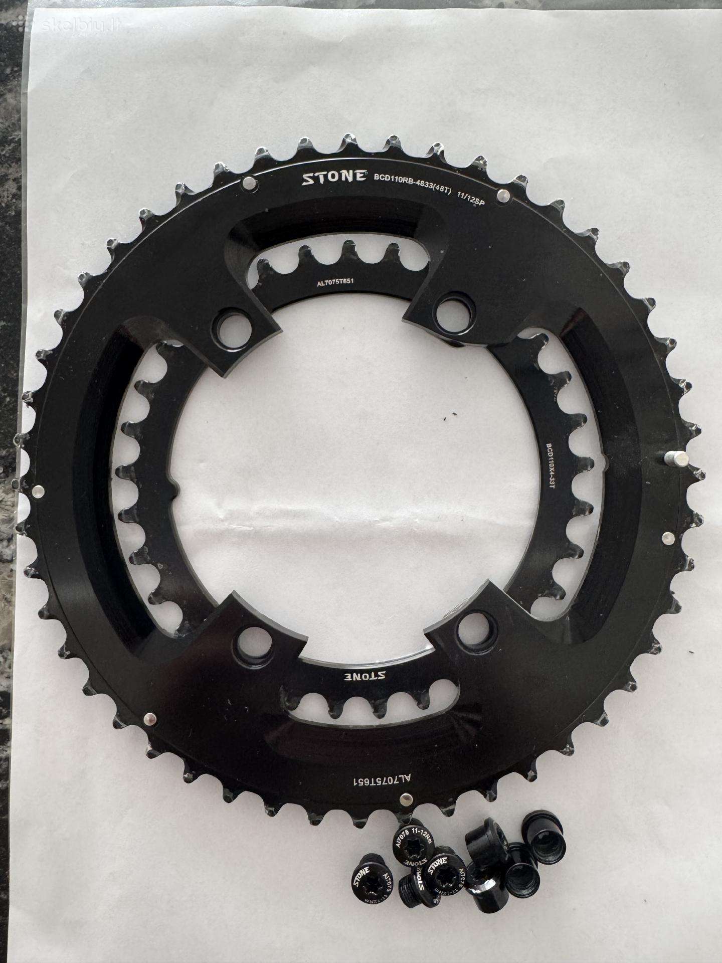Stone 48-33t 110 Bcd chainrings 11-12 speed
